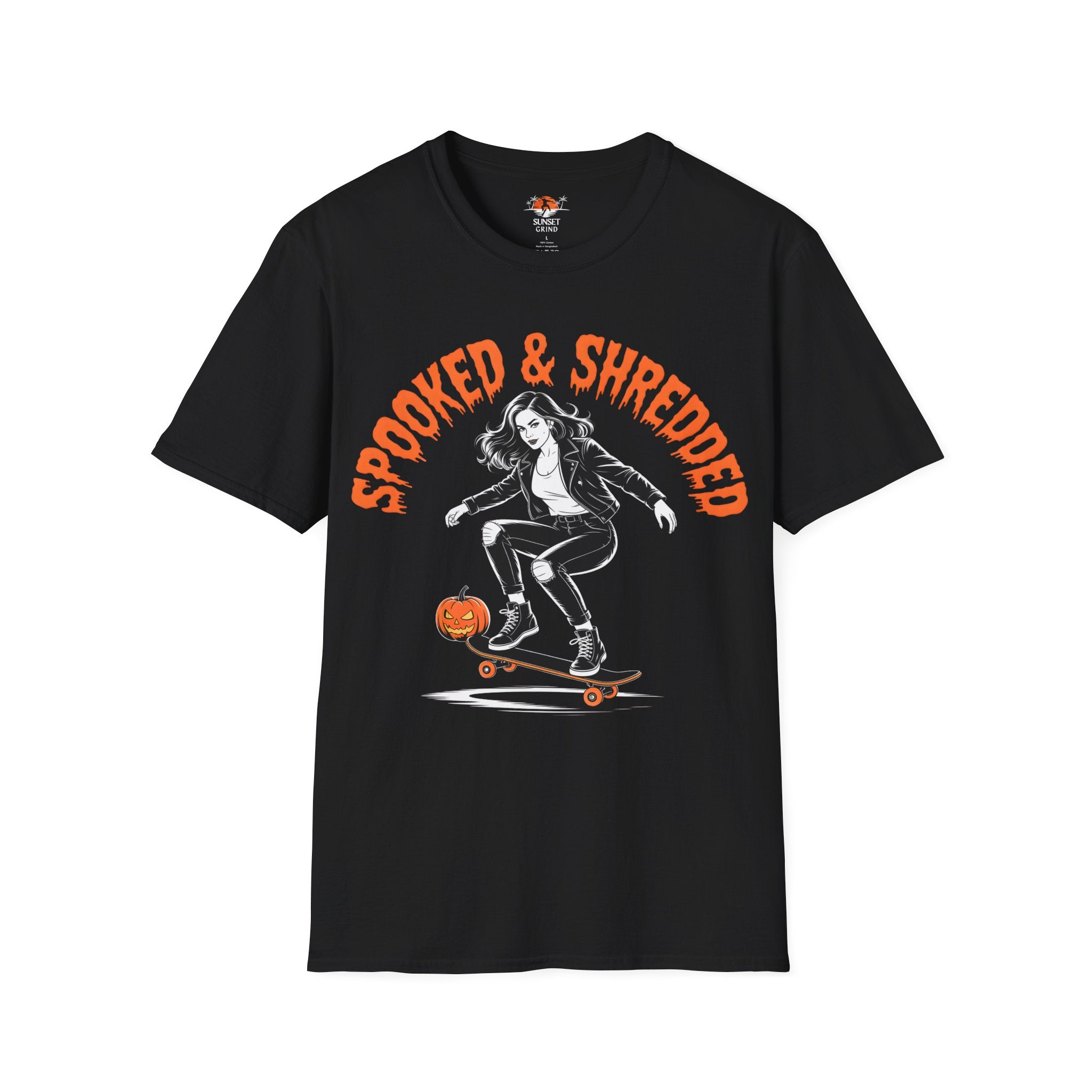 SPOOKED & SHREDDED WOMAN T-Shirt