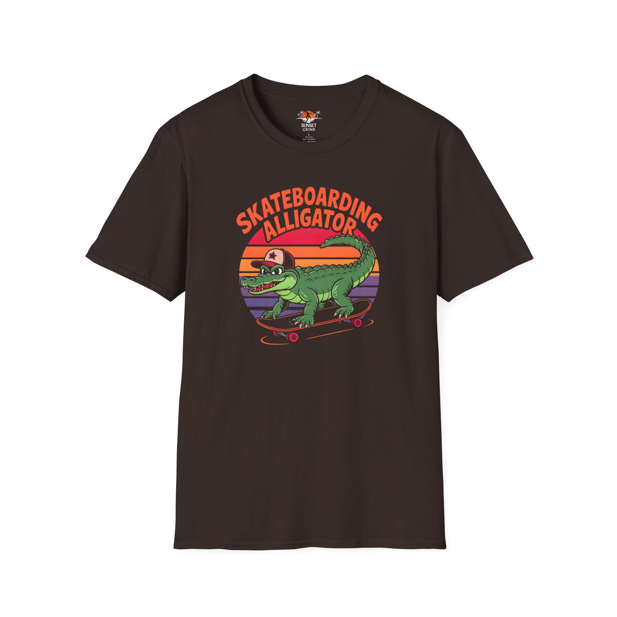 SKATEBOARDING ALLIGATOR T-Shirt