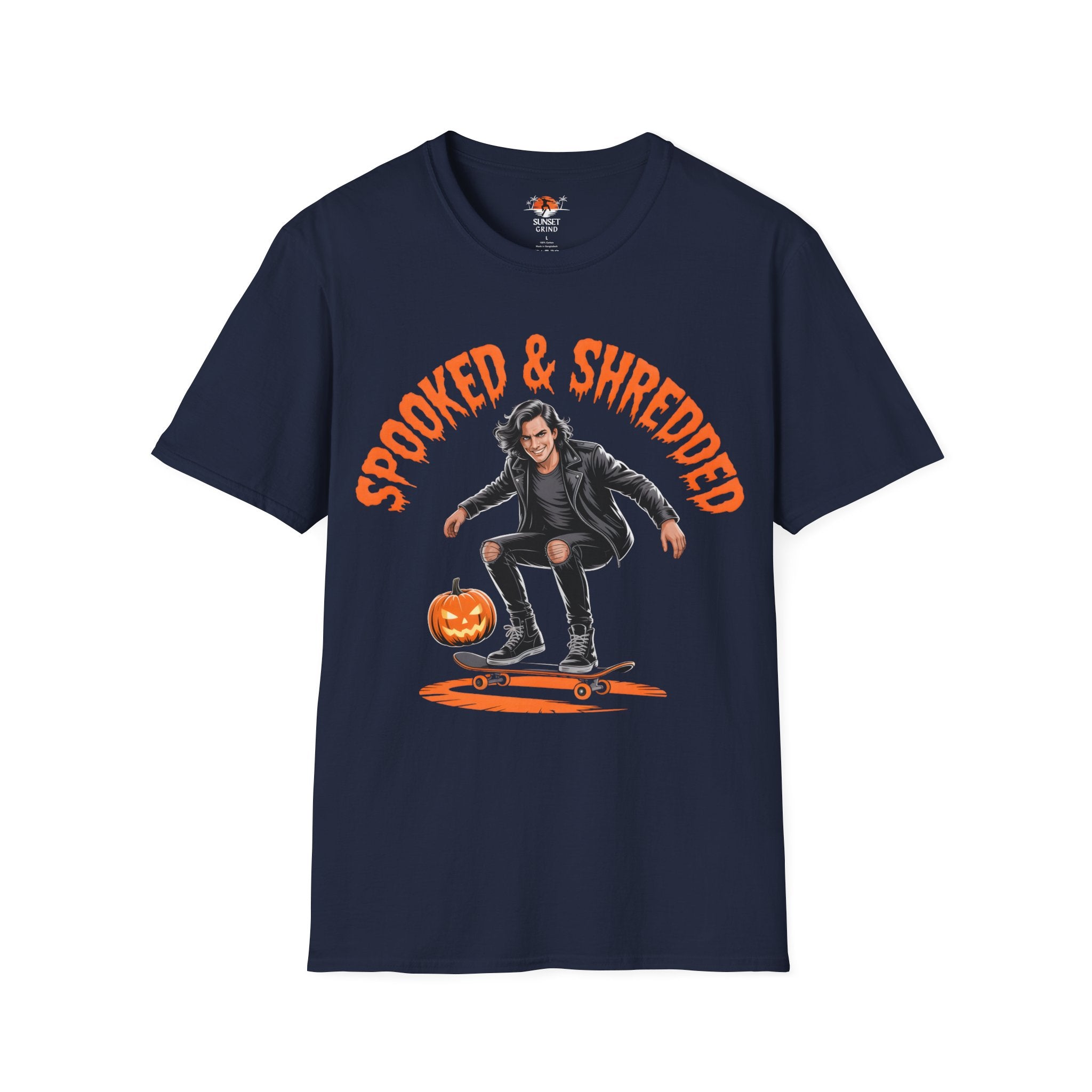 SPOOKED & SHREDDED MEN T-Shirt
