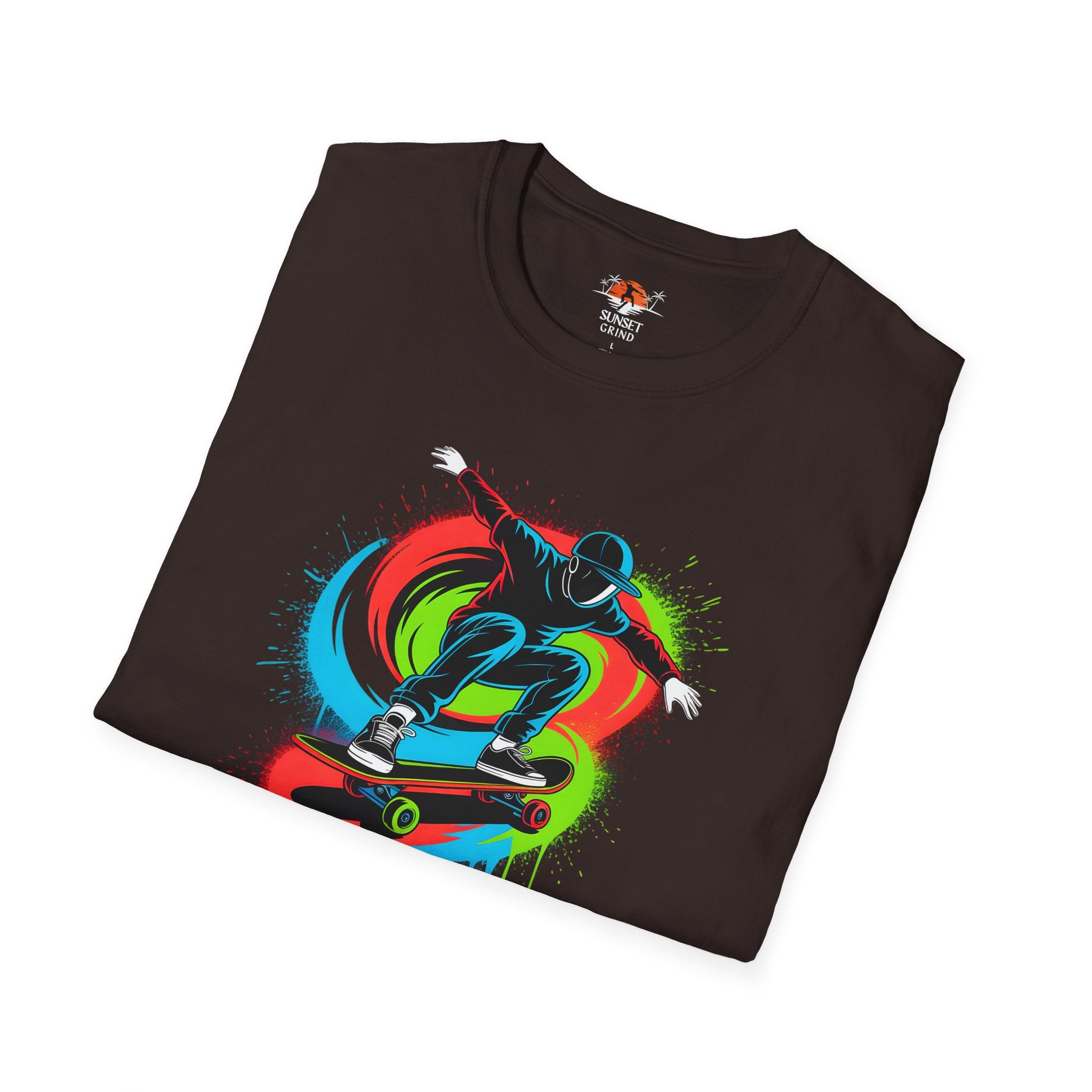 NEON SKATEBOARDER 2 T-Shirt