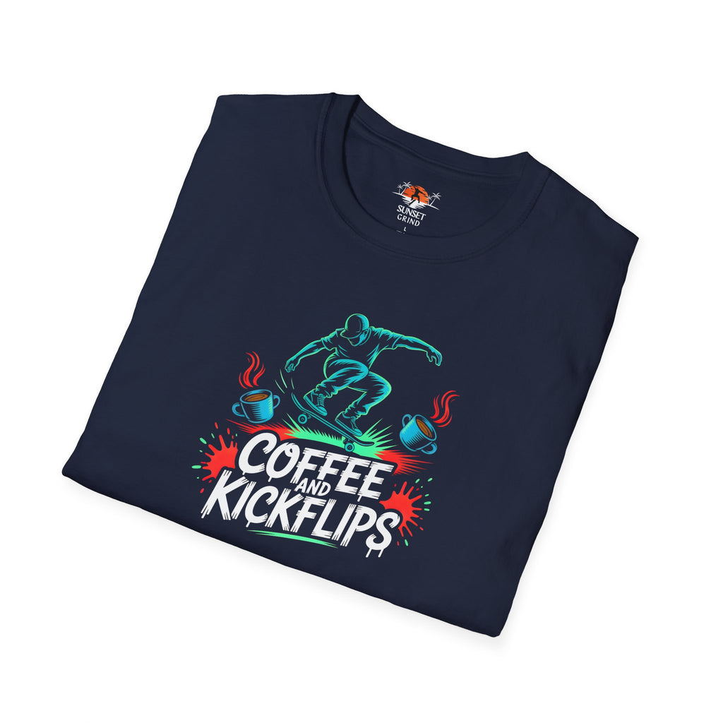 COFFEE AND KICKFLIPS 2 T-Shirt