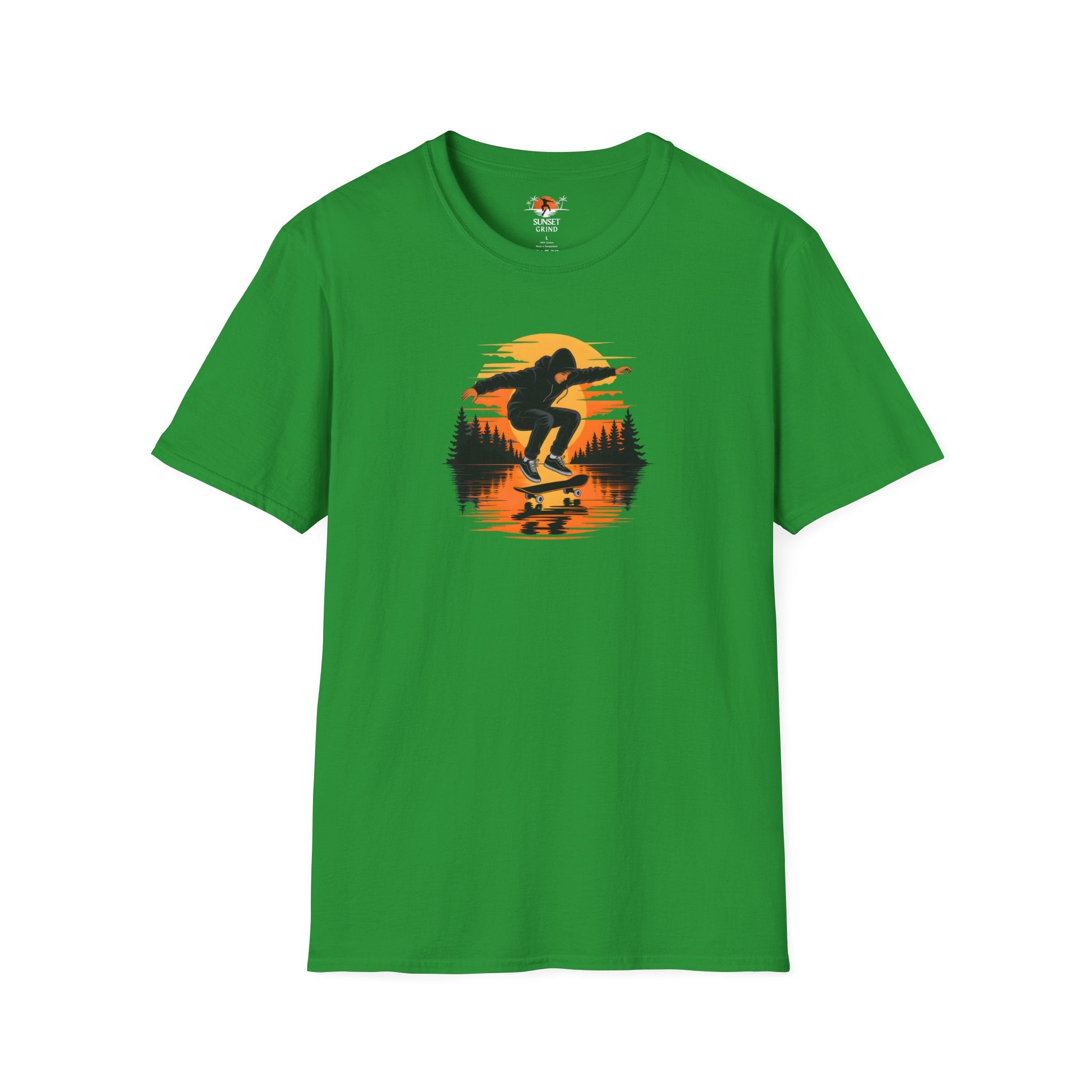 SKATEBOARDING IN SUNSET 2 T-Shirt