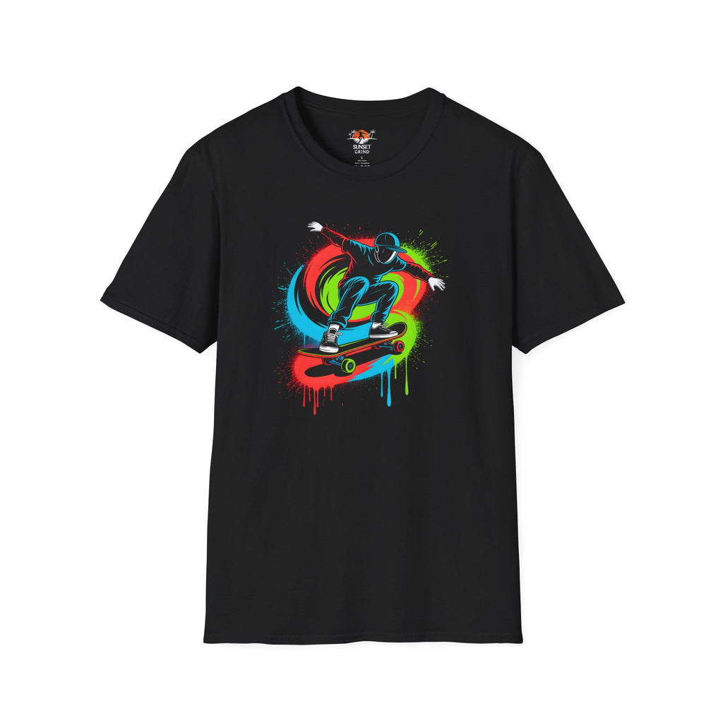 NEON SKATEBOARDER 2 T-Shirt