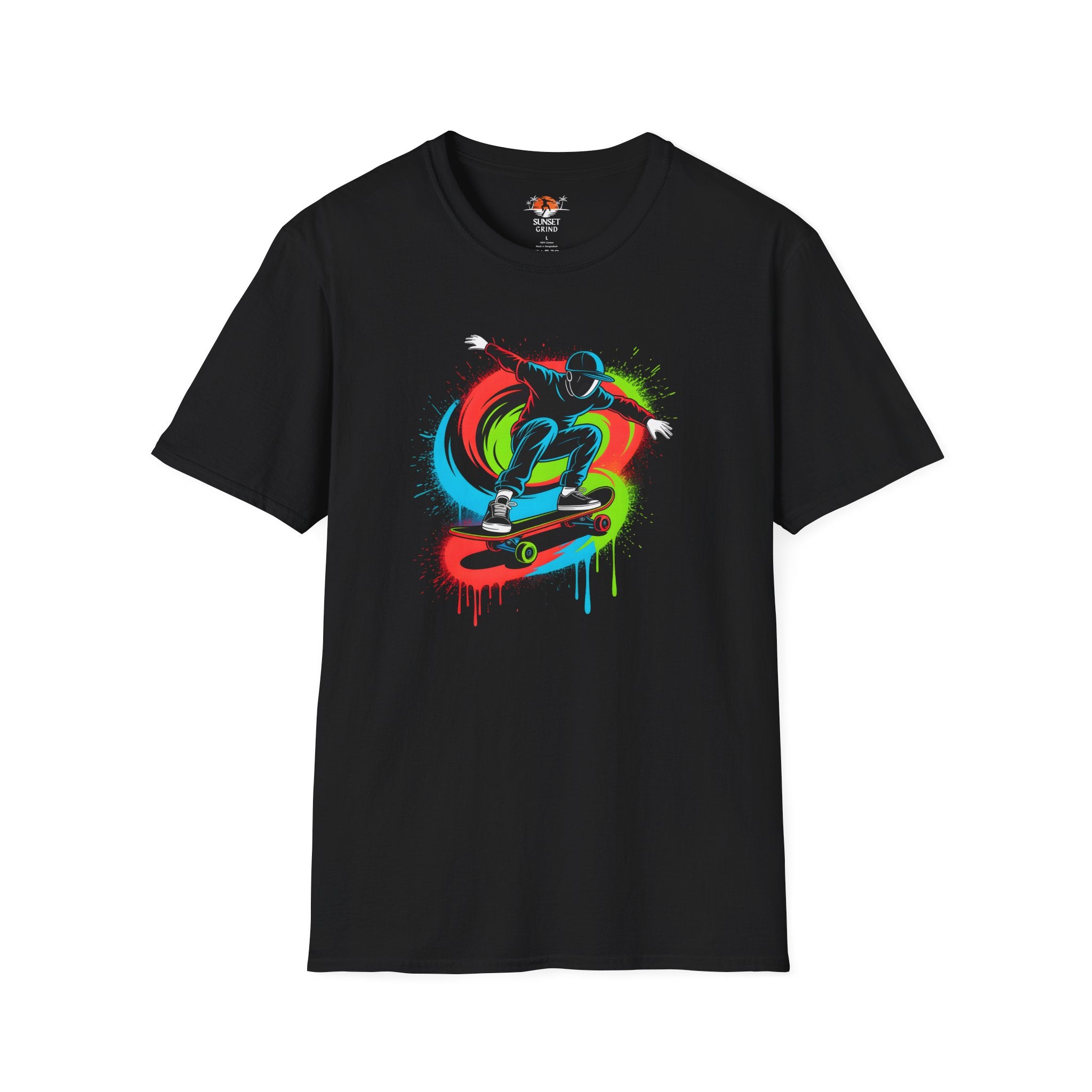 NEON SKATEBOARDER 2 T-Shirt