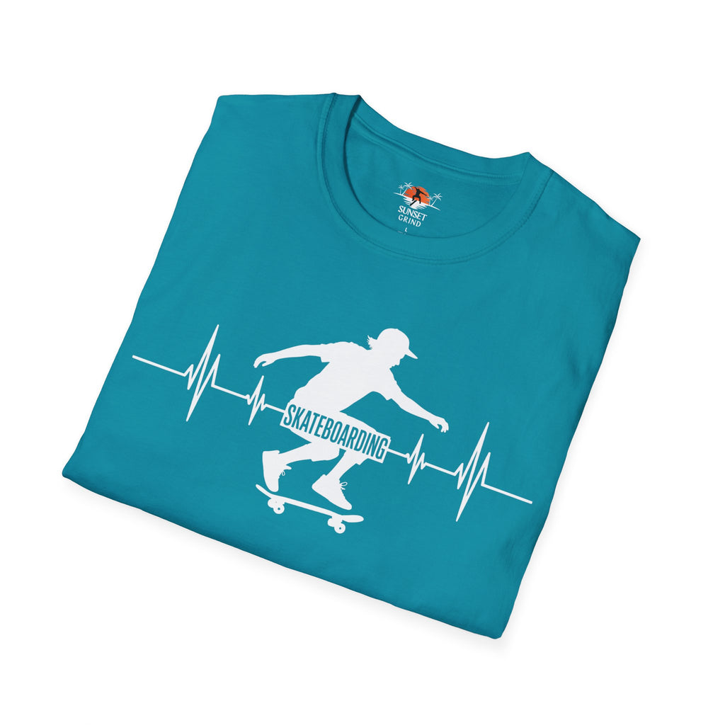SKATEBOARDING CARDIOGRAM 2 T-Shirt