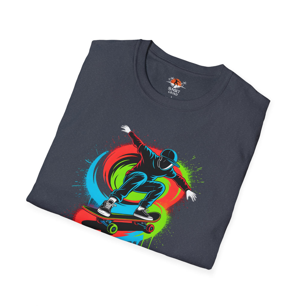 NEON SKATEBOARDER 2 T-Shirt