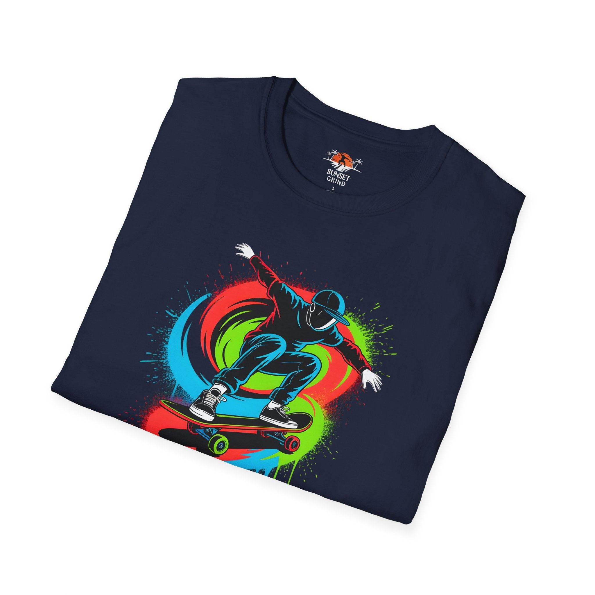 NEON SKATEBOARDER 2 T-Shirt