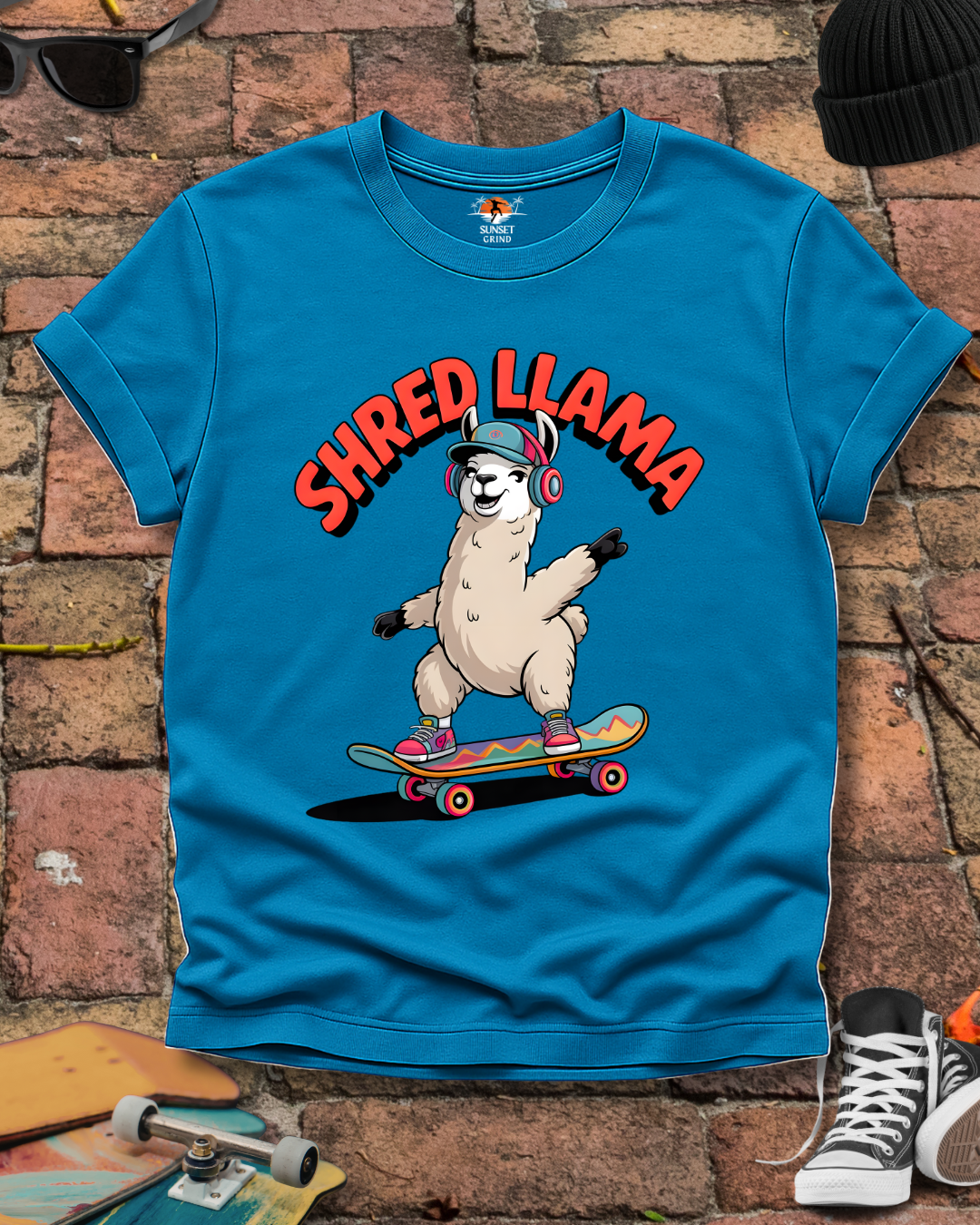 SHRED LLAMA T-Shirt