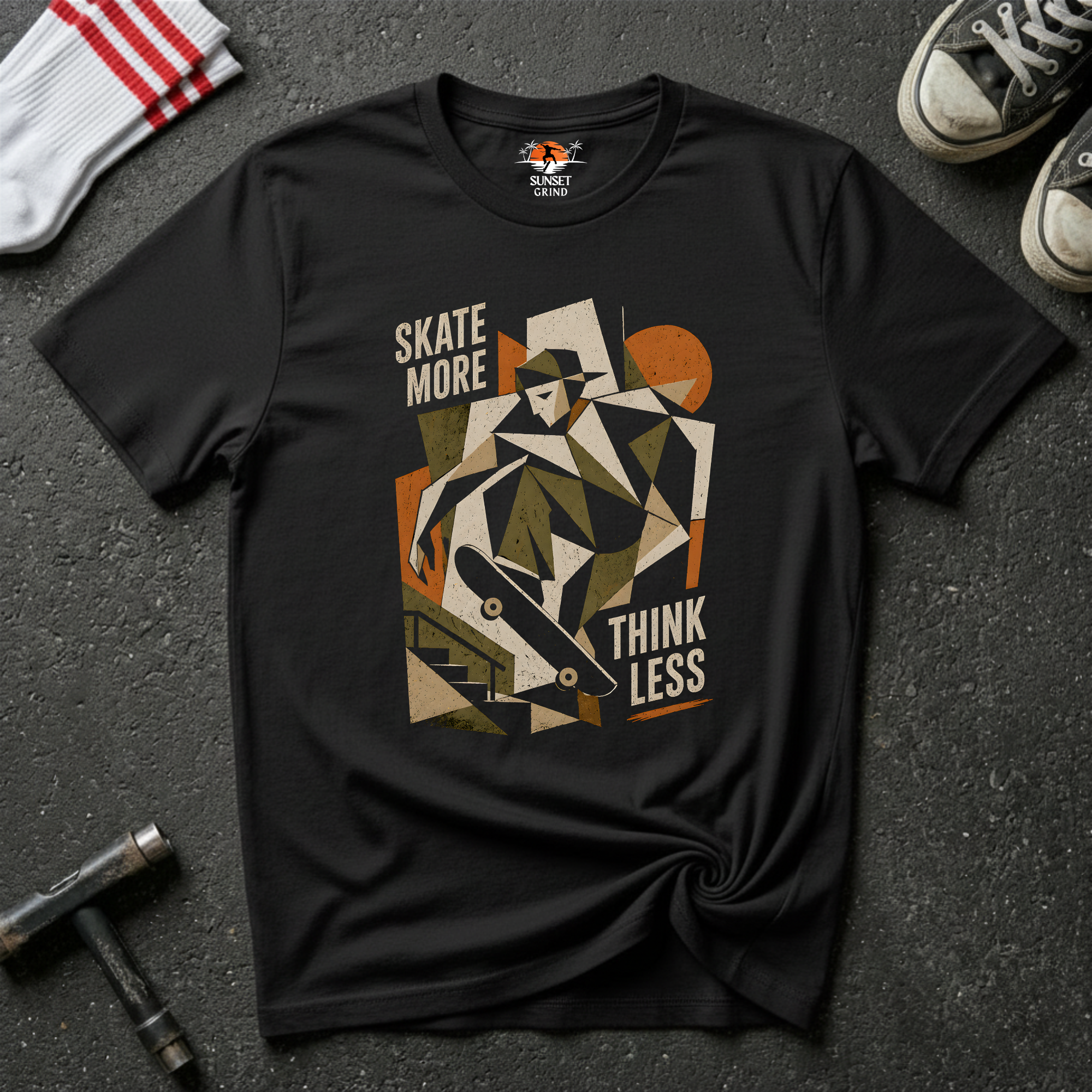 SKATE CUBISM T-Shirt