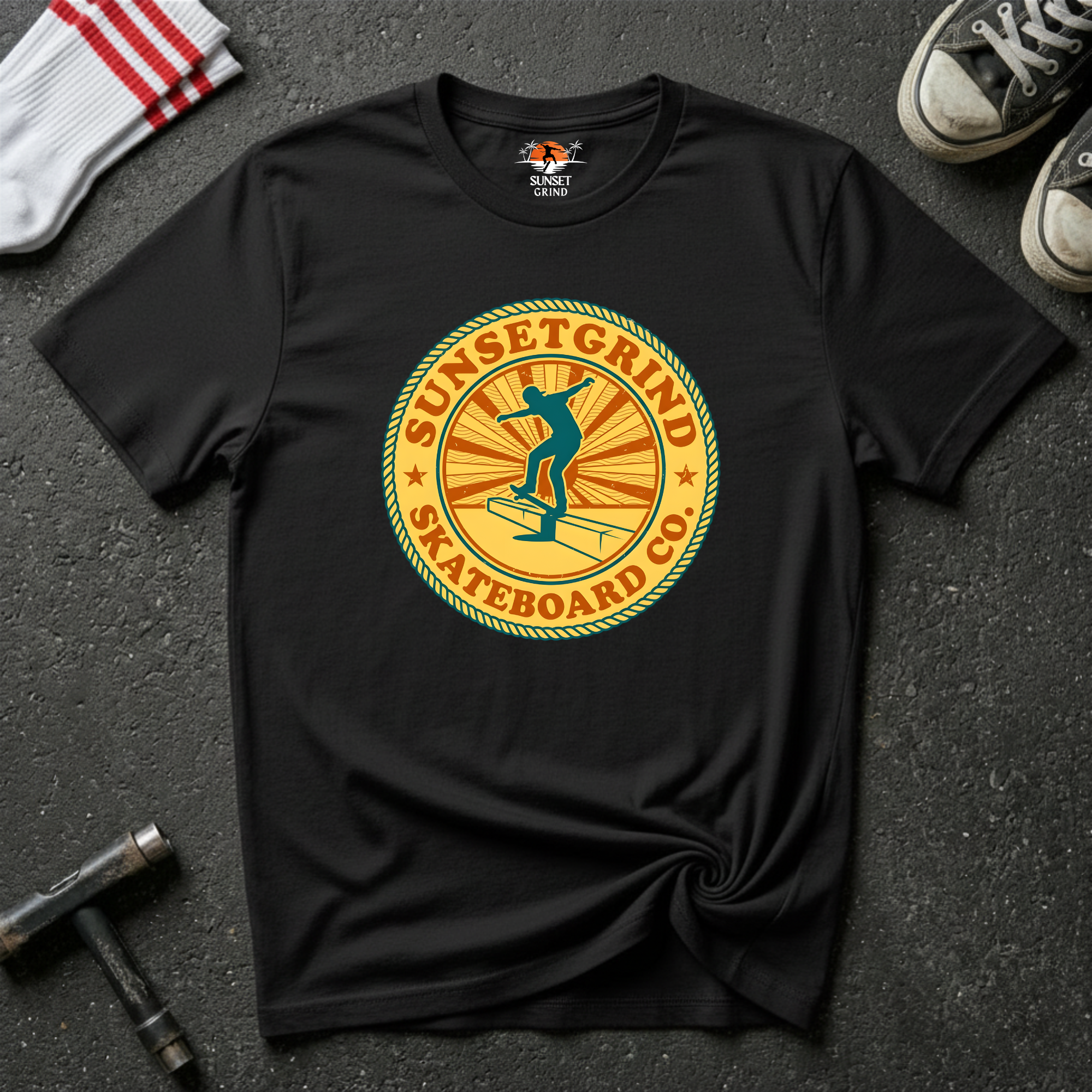 SUNSETGRIND BADGE T-Shirt