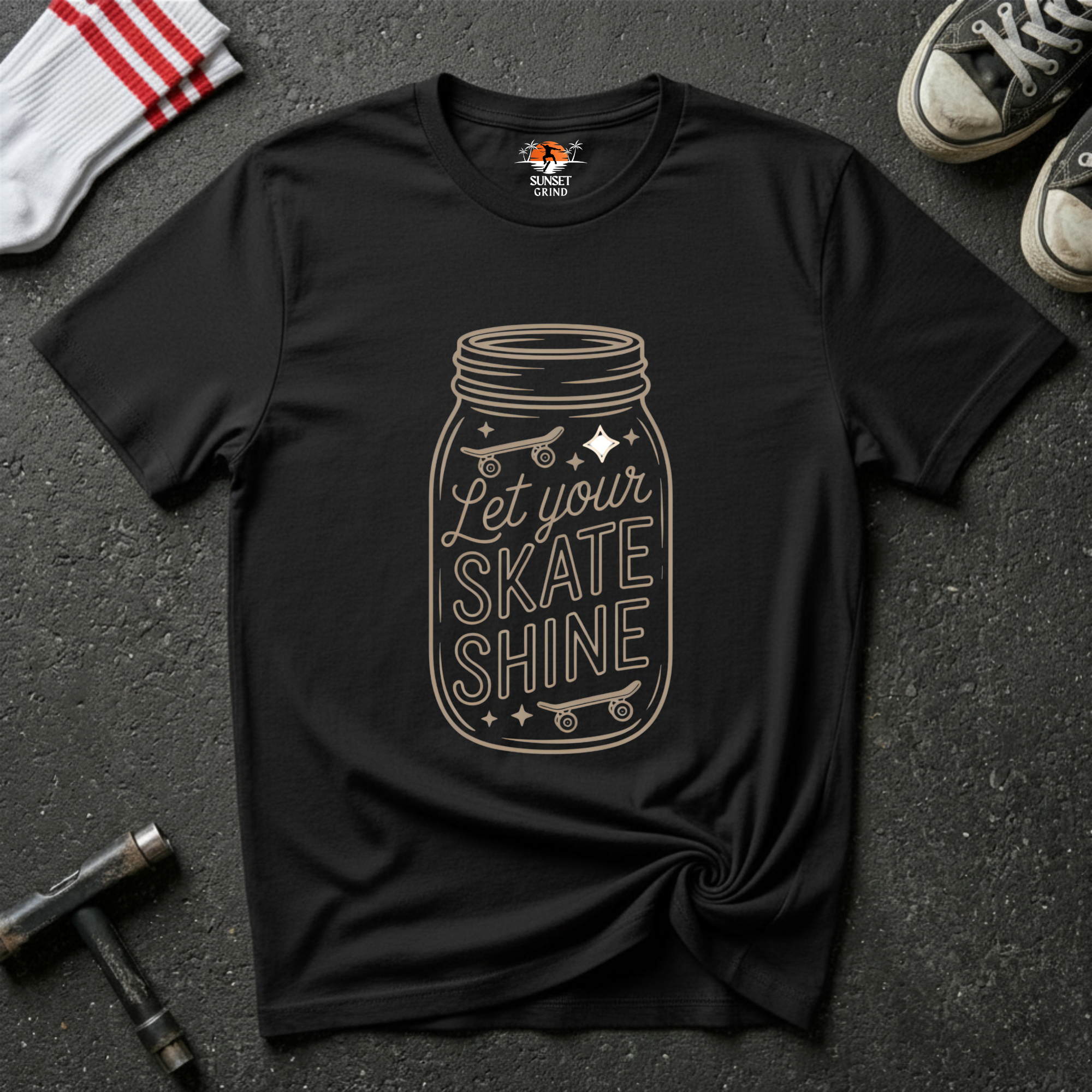 LET YOUR SKATE SHINE T-Shirt