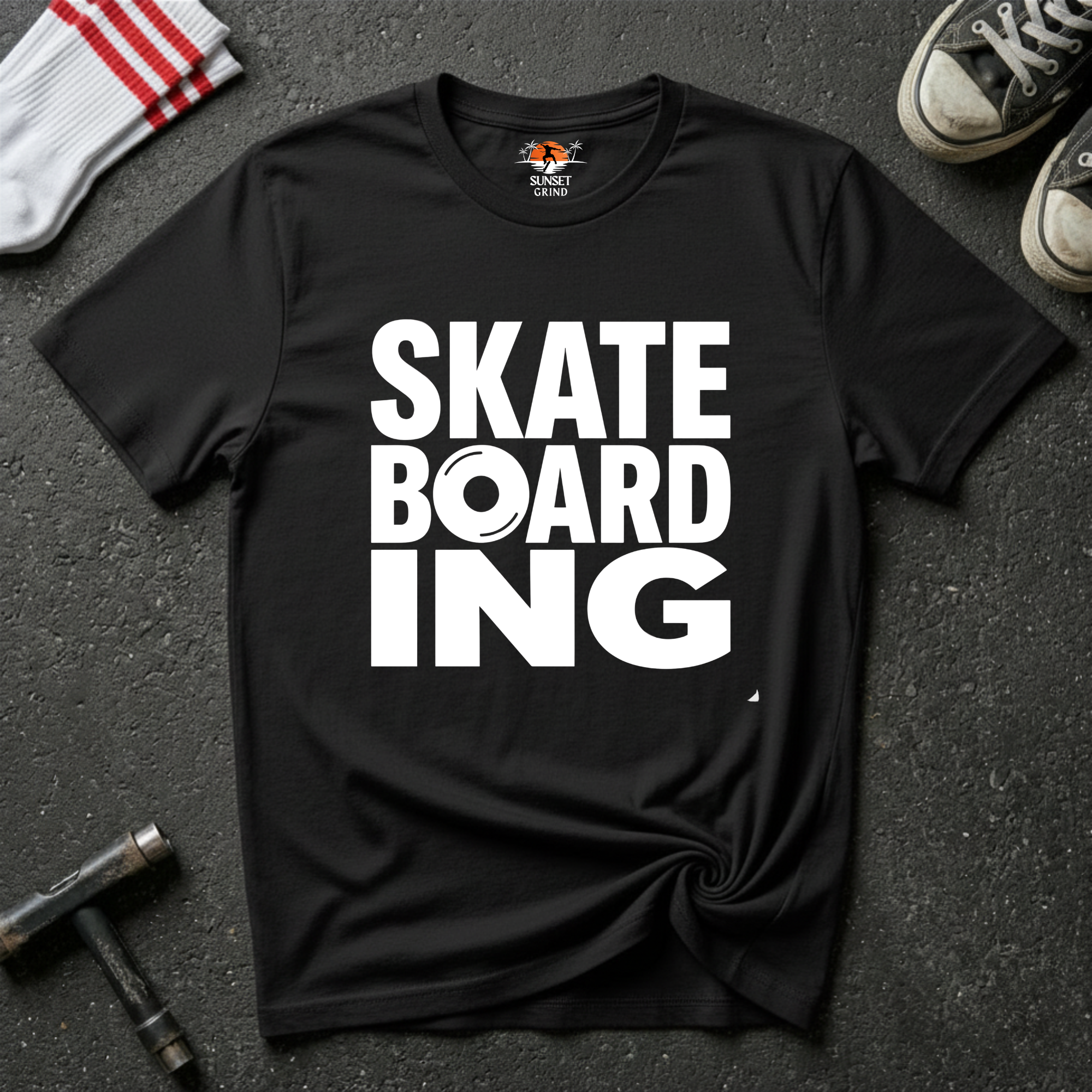 SKATE BOARD ING T-Shirt