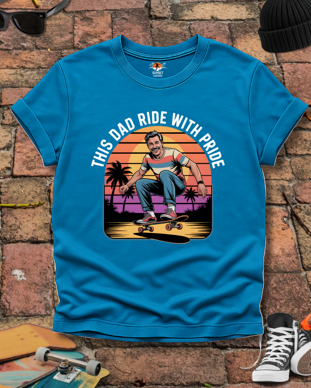 THIS DAD RIDE WITH PRIDE T-Shirt