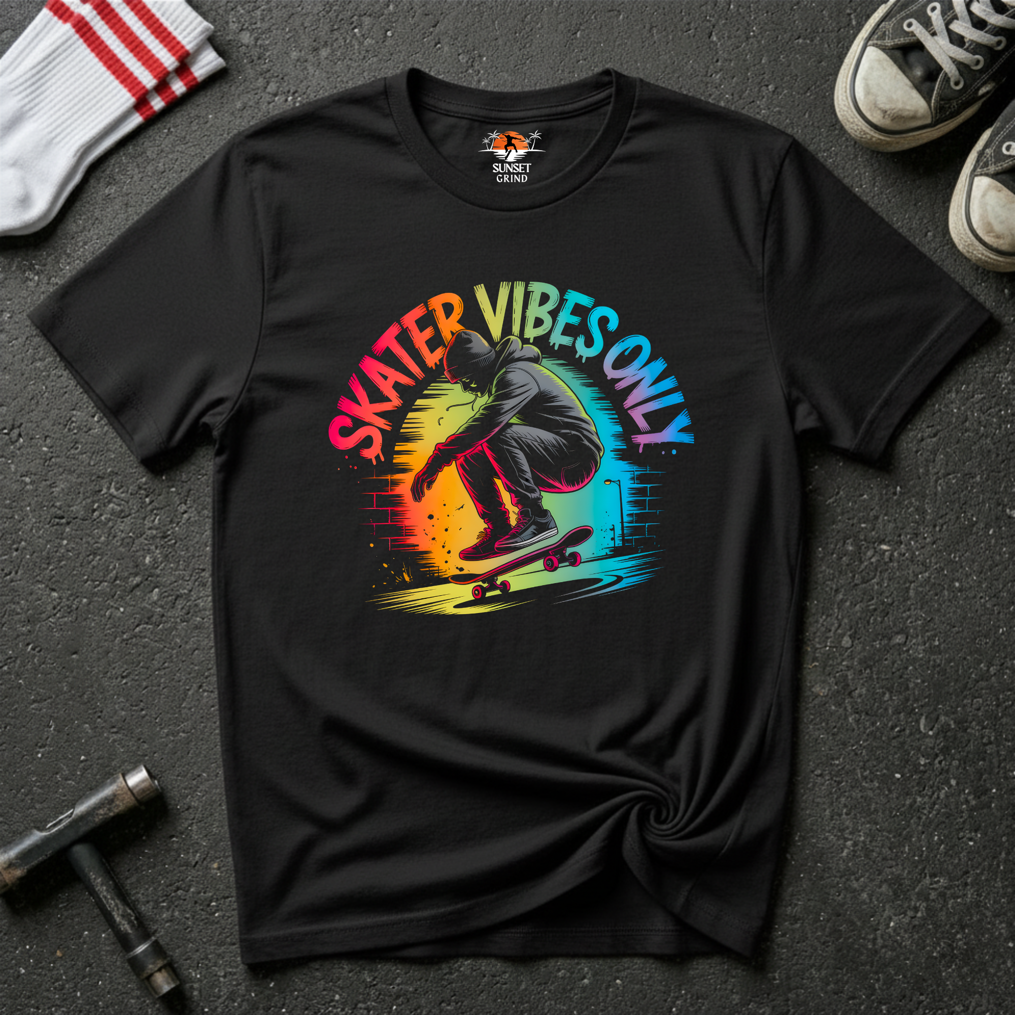 SKATER VIBES ONLY T-Shirt