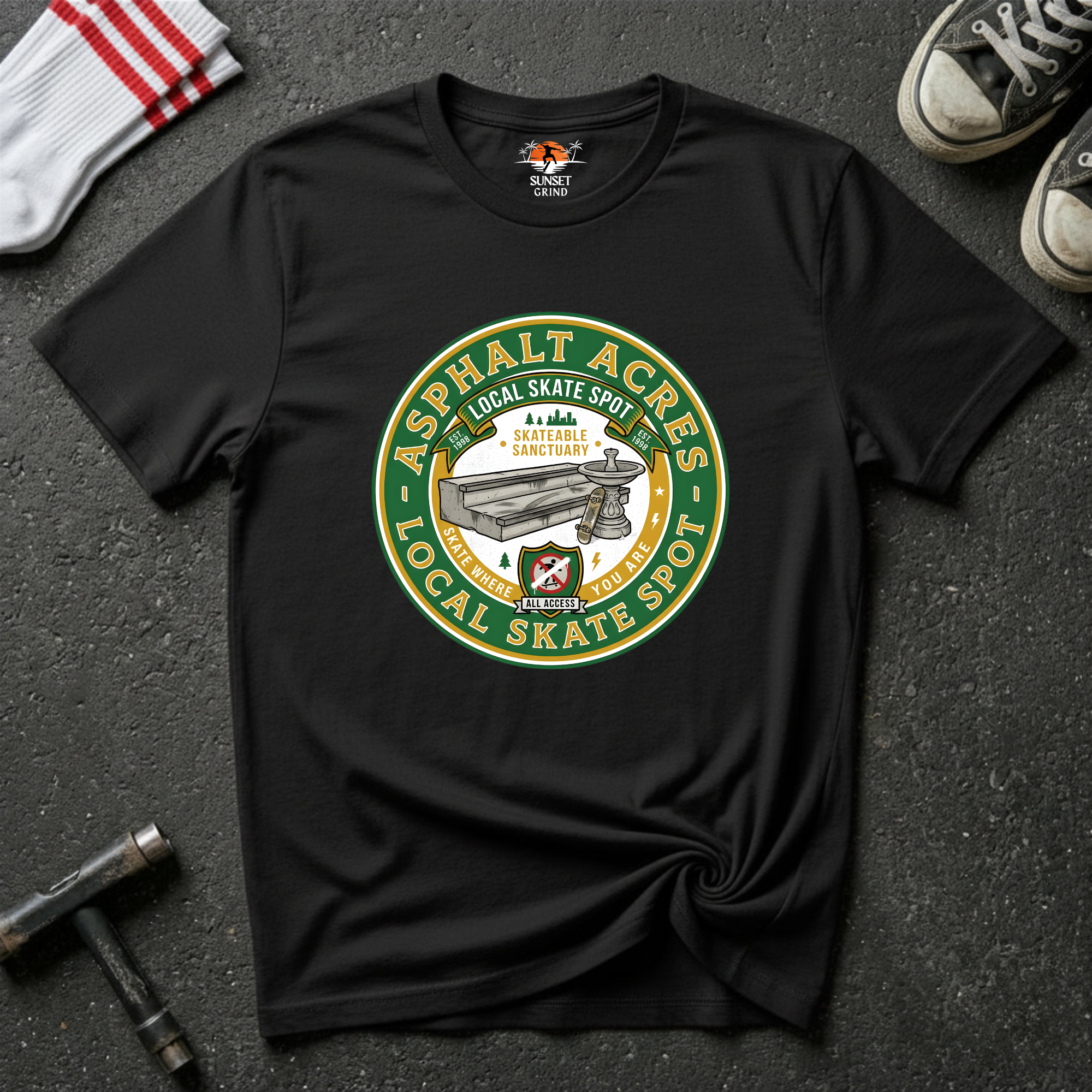ASPHALT ACRES T-Shirt