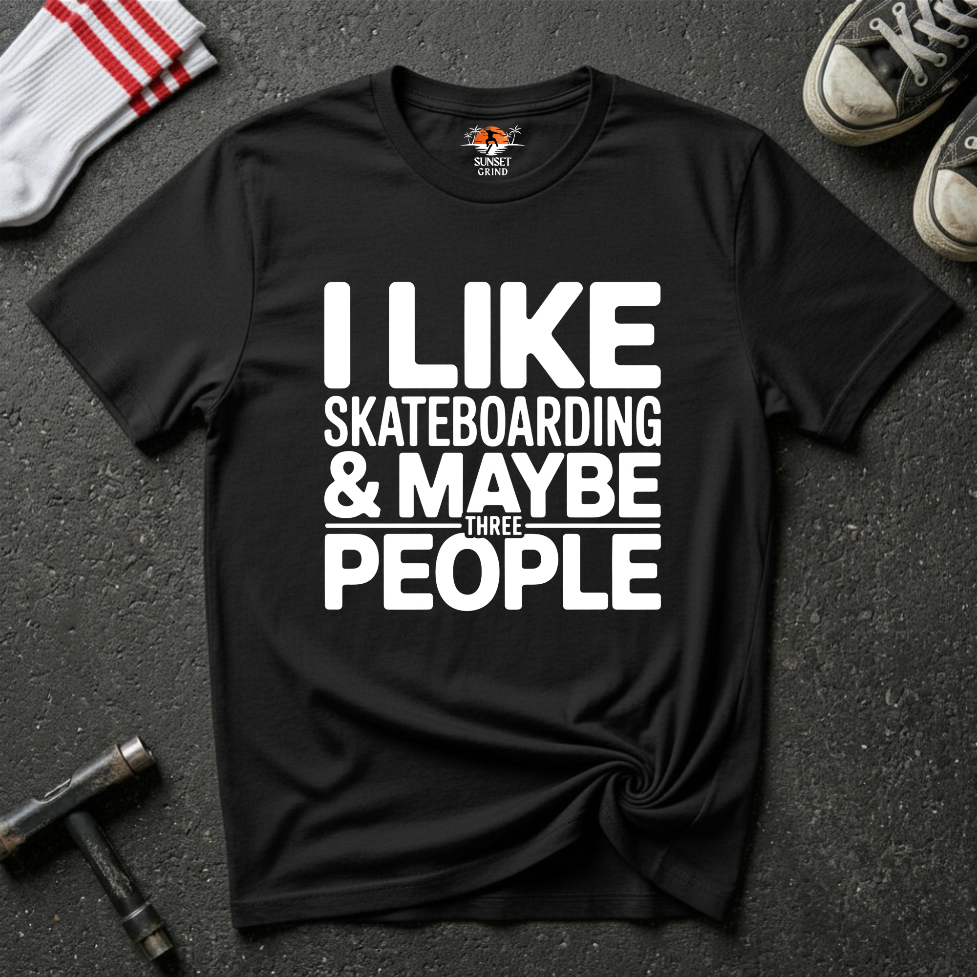 MAYBE THREE PEOPLE T-Shirt