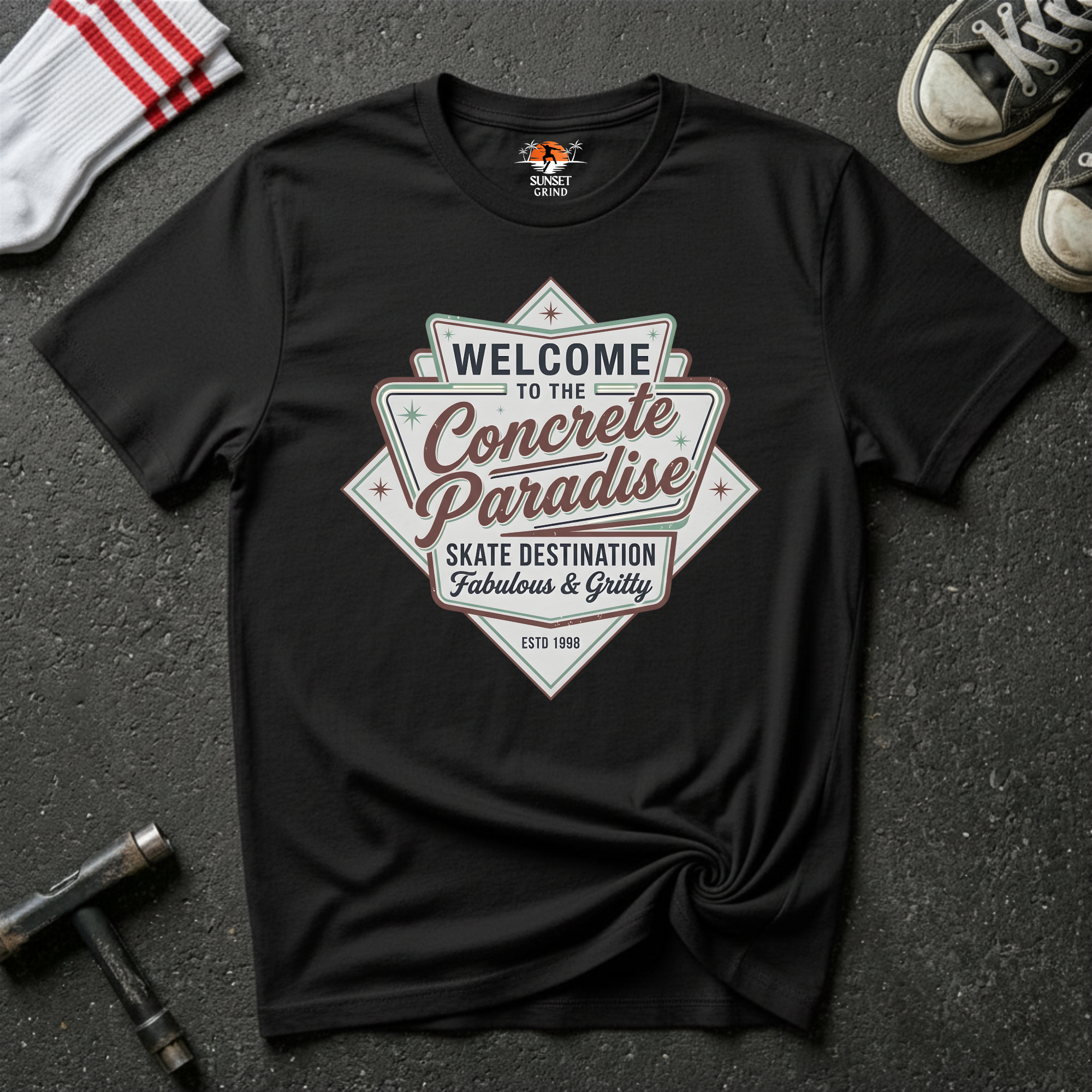 CONCRETE PARADISE T-Shirt