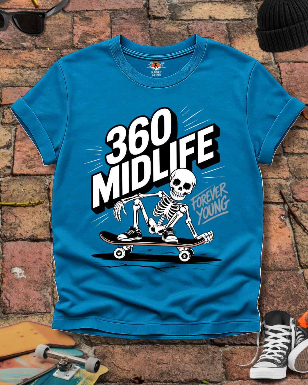 360 MIDLIFE FOREVER YOUNG T-Shirt