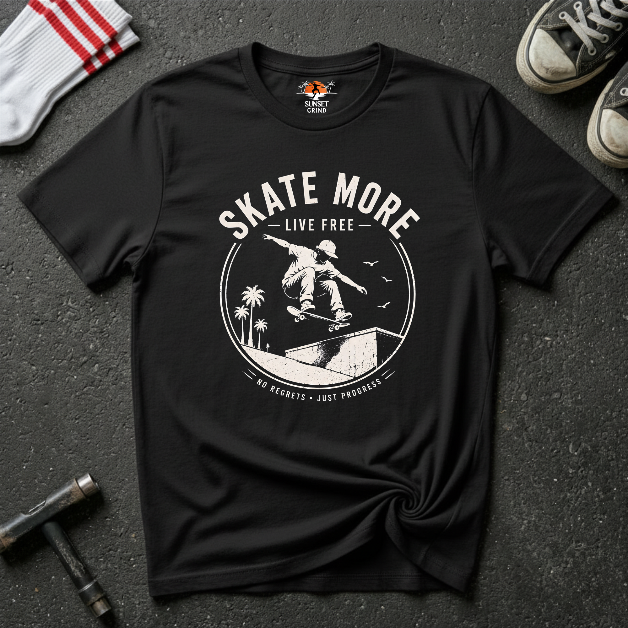 SKATE FREE T-Shirt