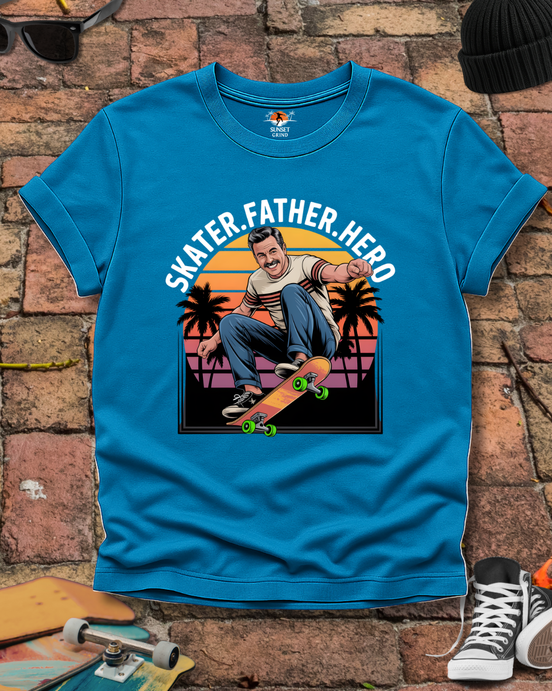 SKATER.FATHER.HERO T-Shirt