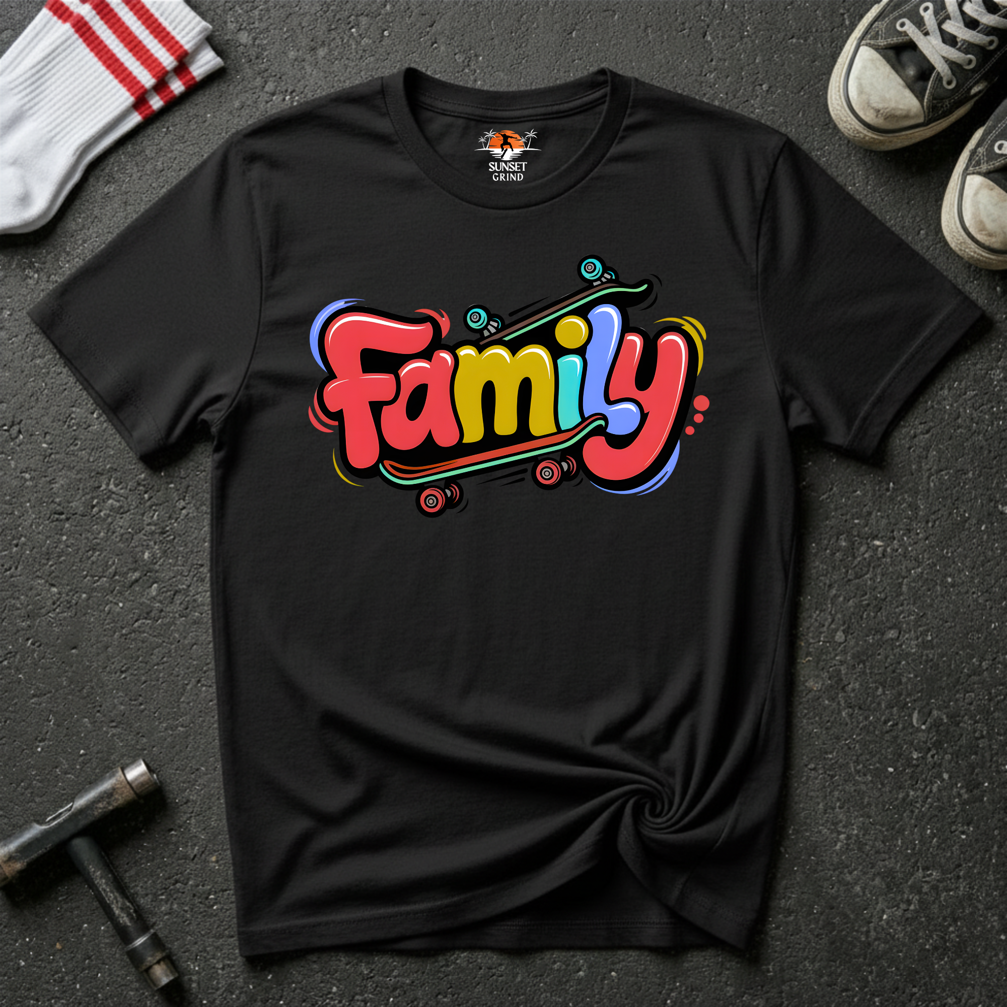 Skater Family T-Shirt