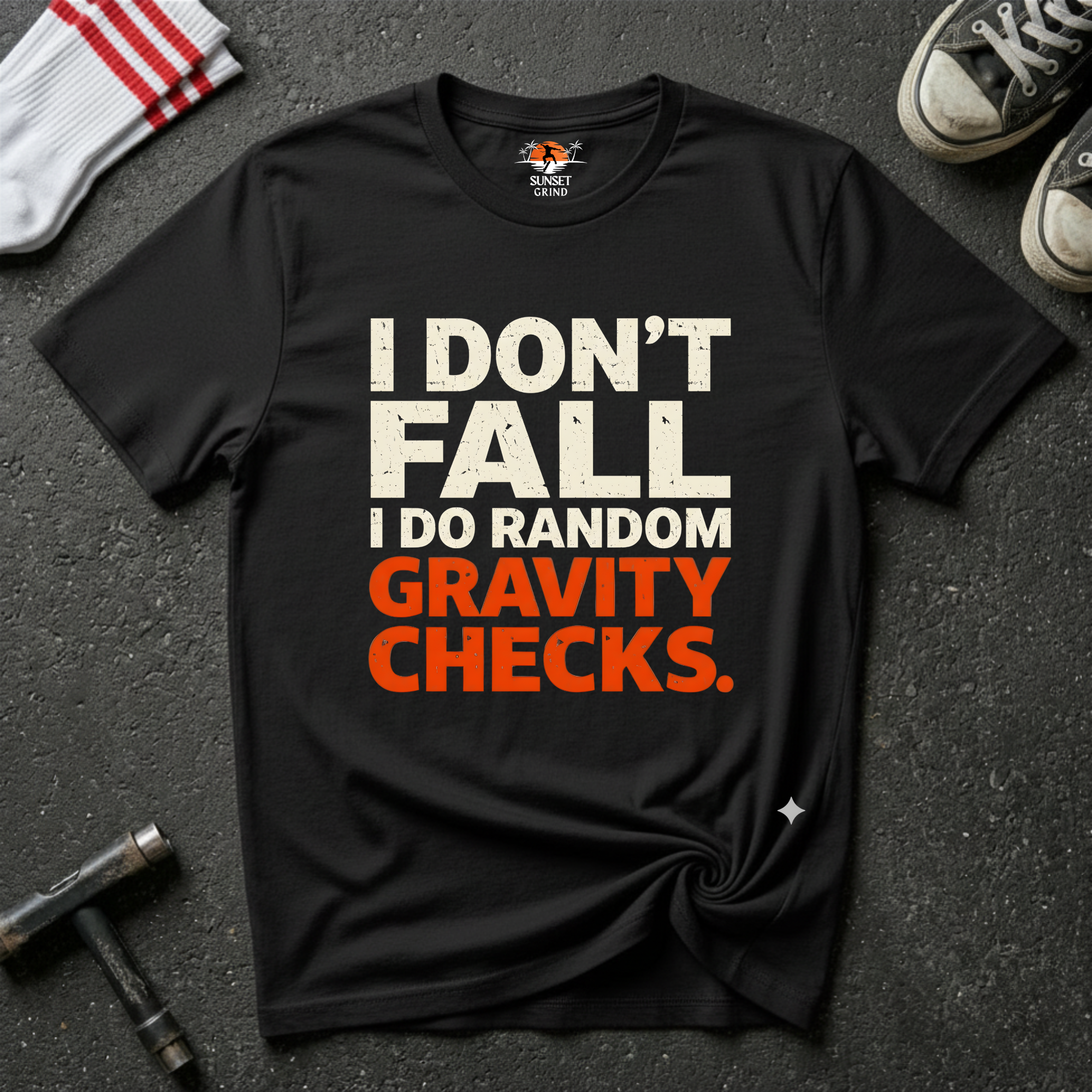 GRAVITY CHECKS-MINIMAL T-Shirt