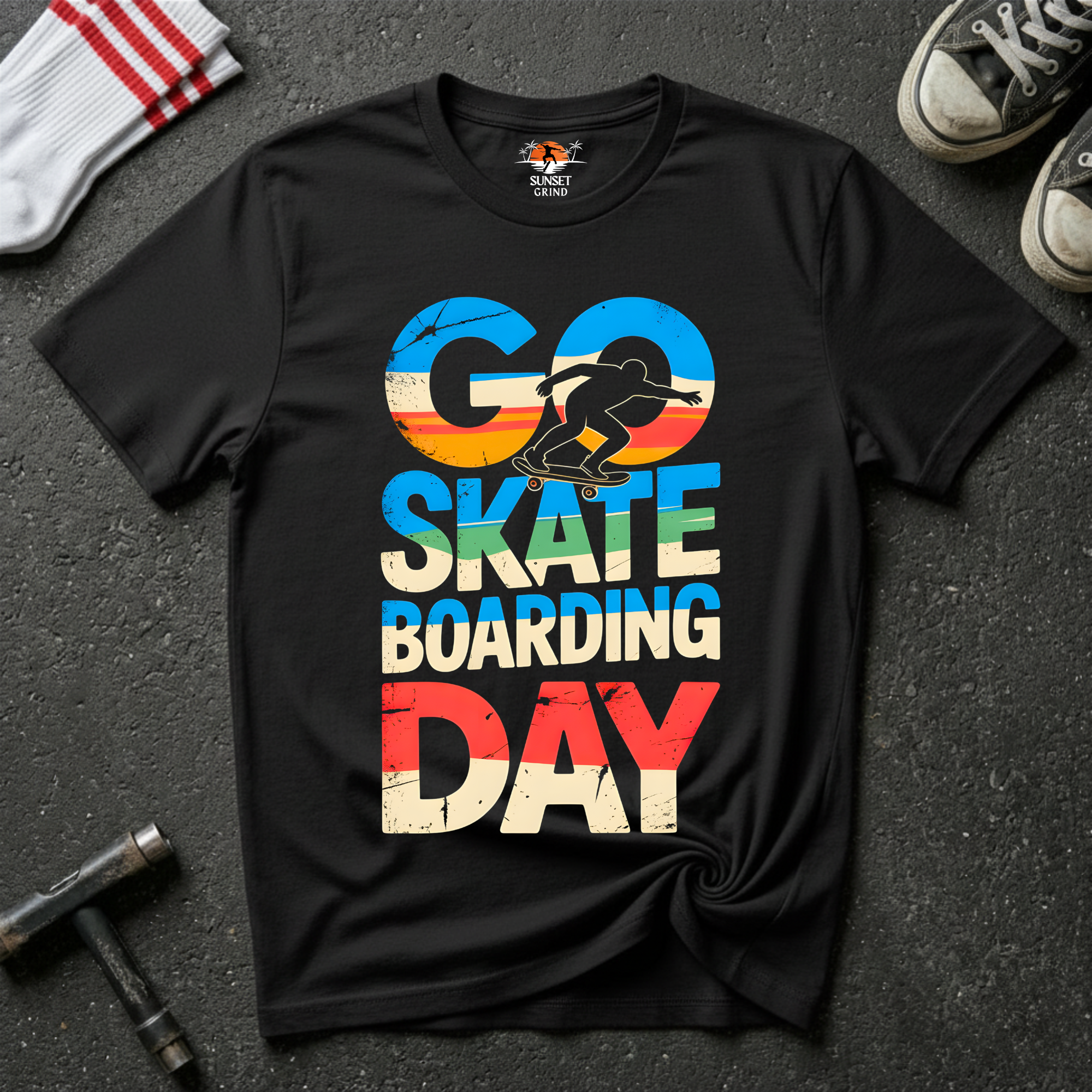 GO SKATE T-Shirt