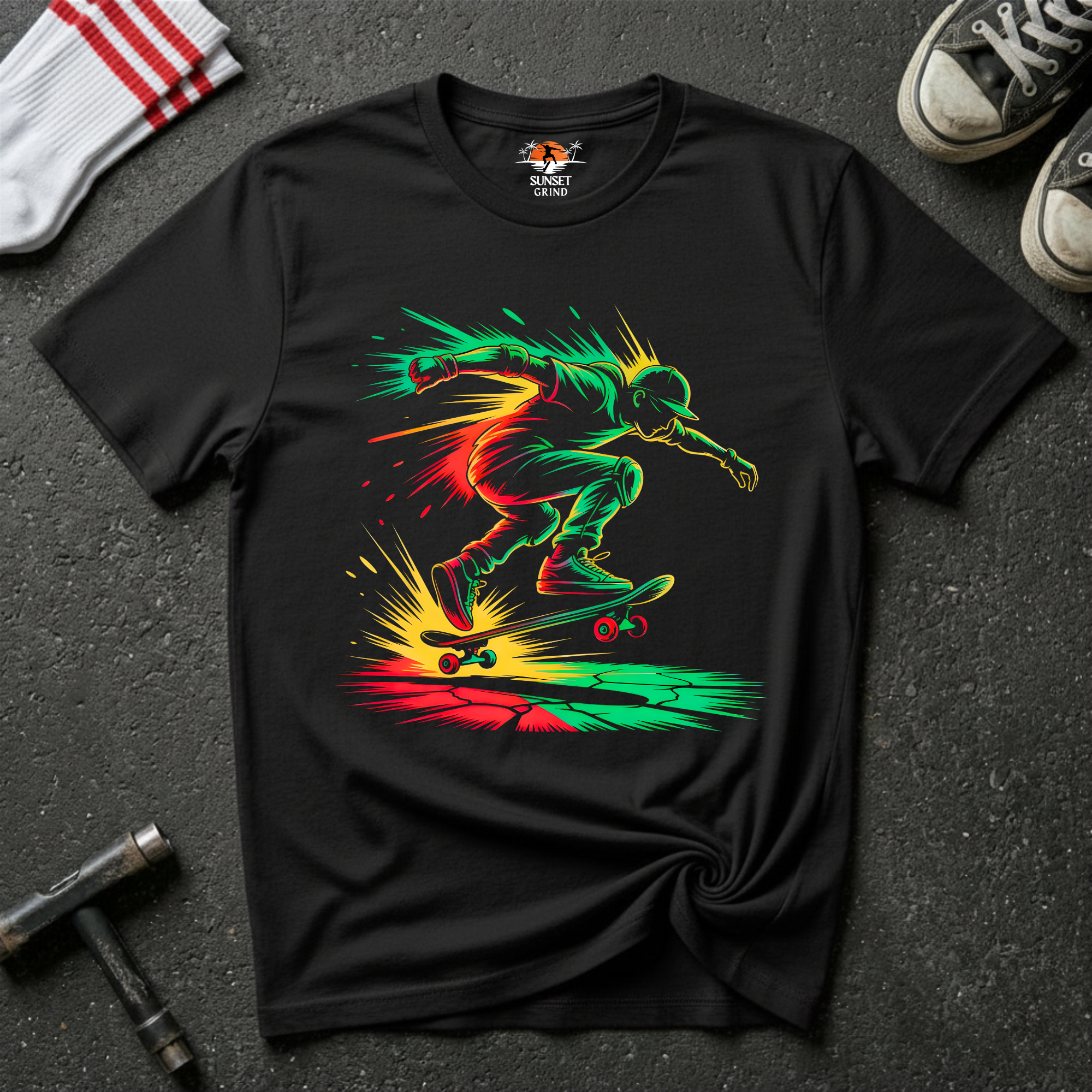 COLORFUL SKATEBOARDING T-Shirt