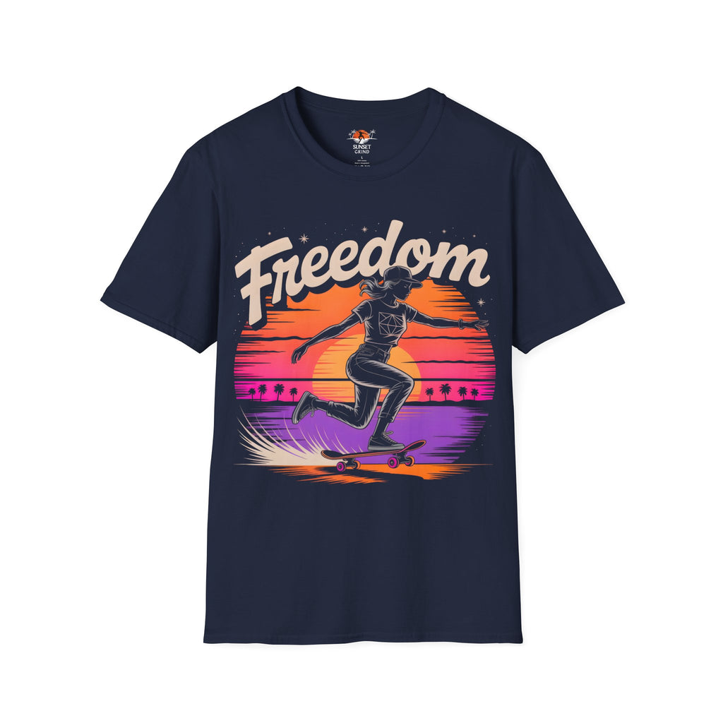 FREEDOM SKATER QUEEN  T-Shirt