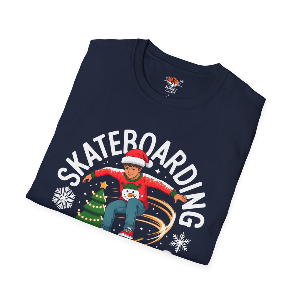 SKATEBOARDING CHRISTMAS T-Shirt