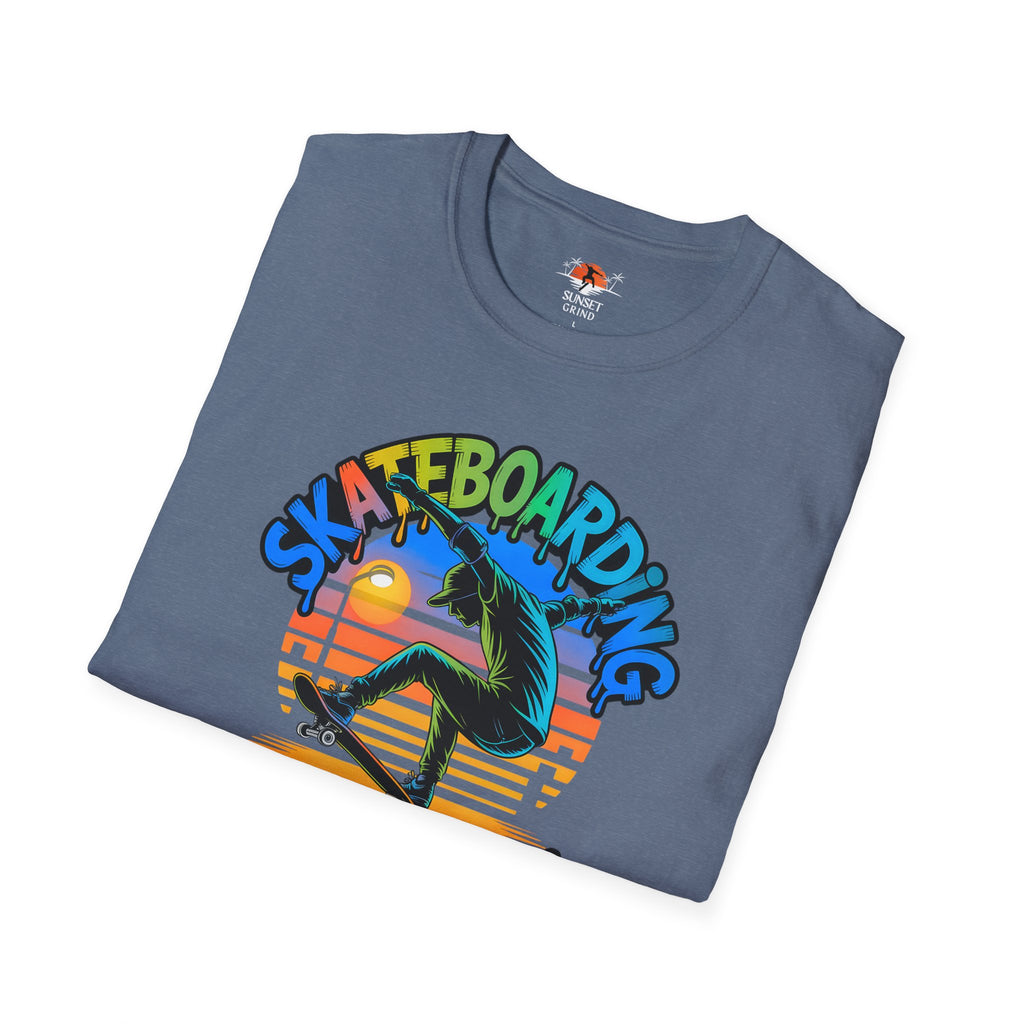 SKATEBOARDING SUNSET GRIND 2 T-Shirt
