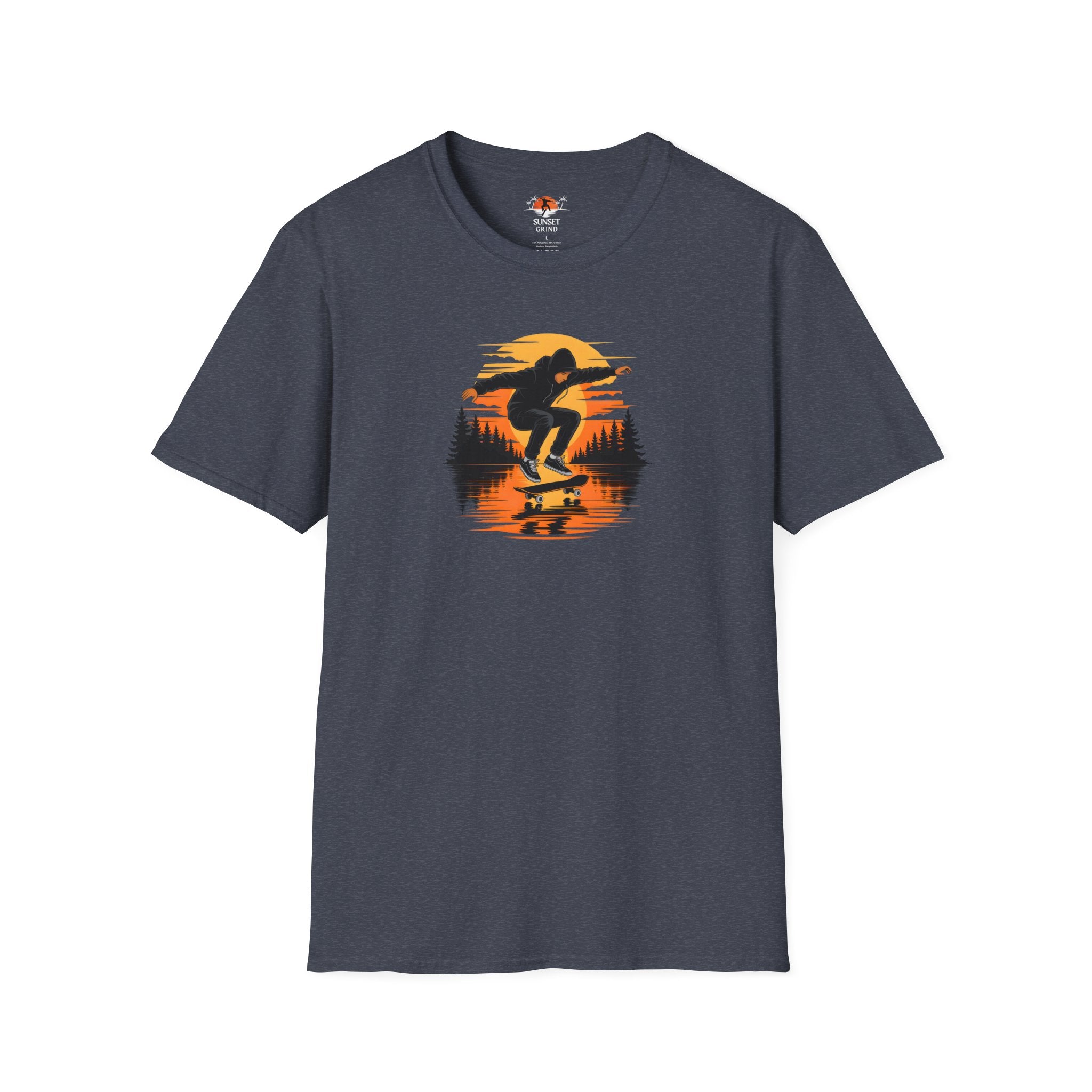 SKATEBOARDING IN SUNSET 2 T-Shirt