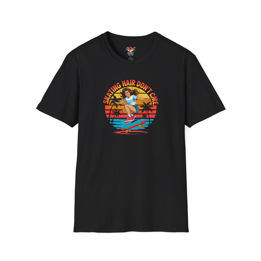 SKATING HAIR DON'T CARE T-Shirt
