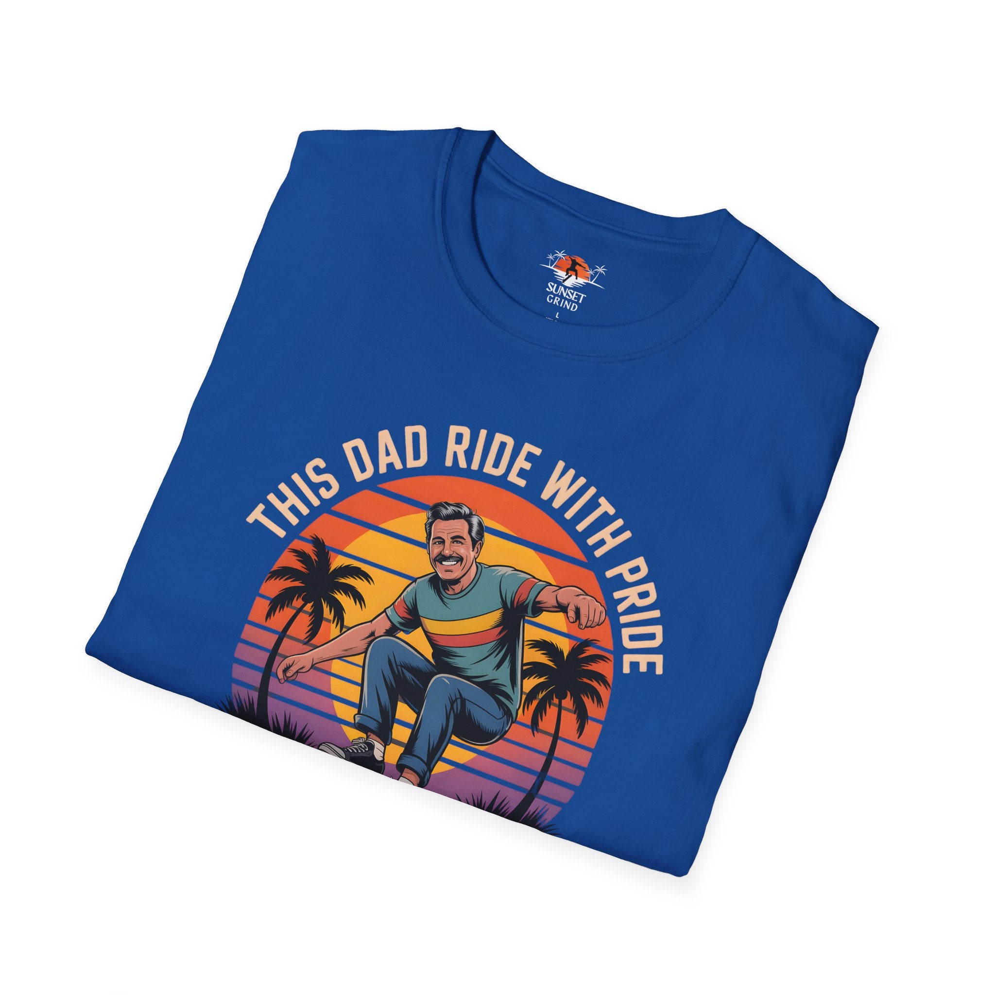 THIS DAD RIDE WITH PRIDE 2 T-Shirt