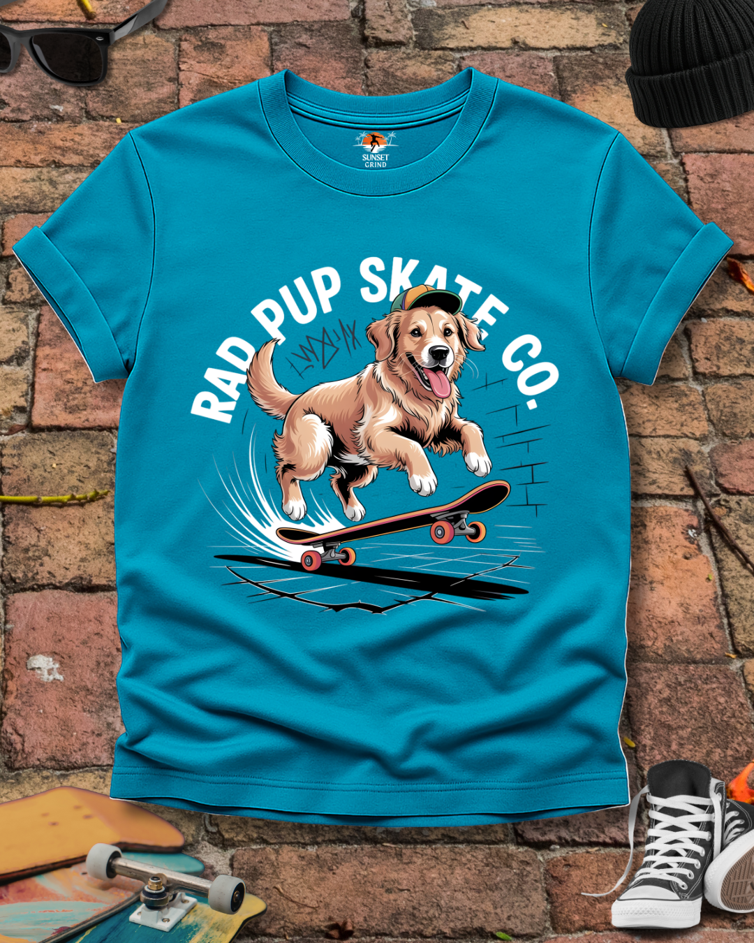 RAD PUP SKATE CO T-Shirt