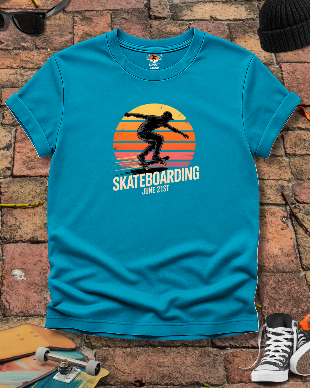 SKATEBOARDING JUNE 21ST T-Shirt