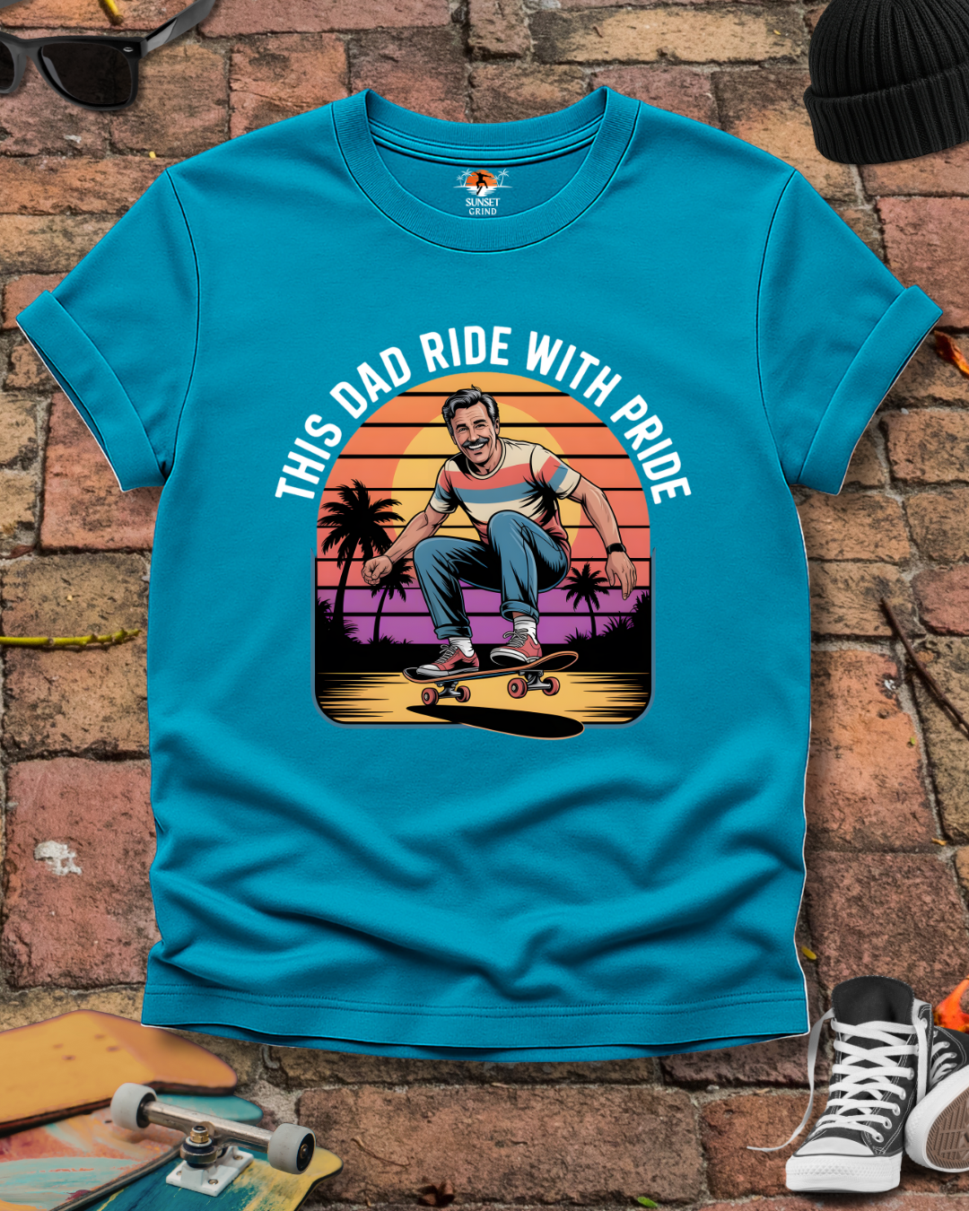 THIS DAD RIDE WITH PRIDE T-Shirt