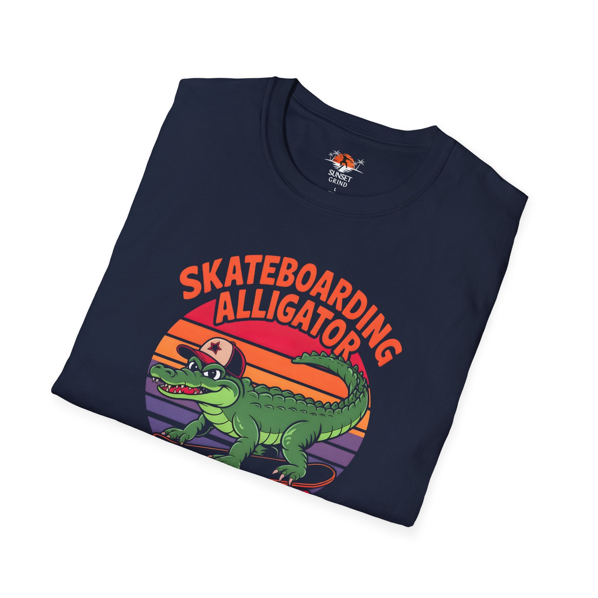 SKATEBOARDING ALLIGATOR T-Shirt