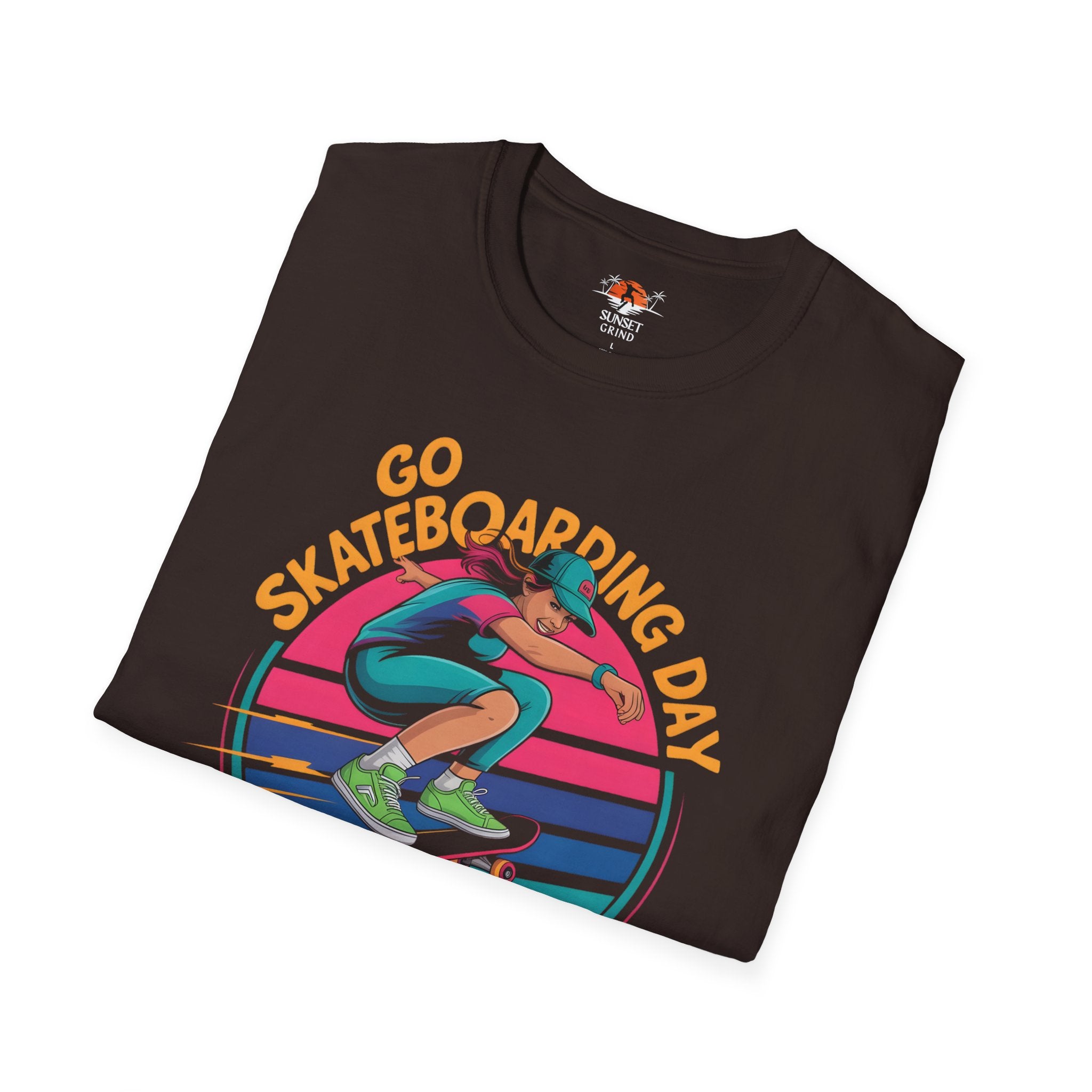 GO SKATEBOARDING DAY 3 T-Shirt