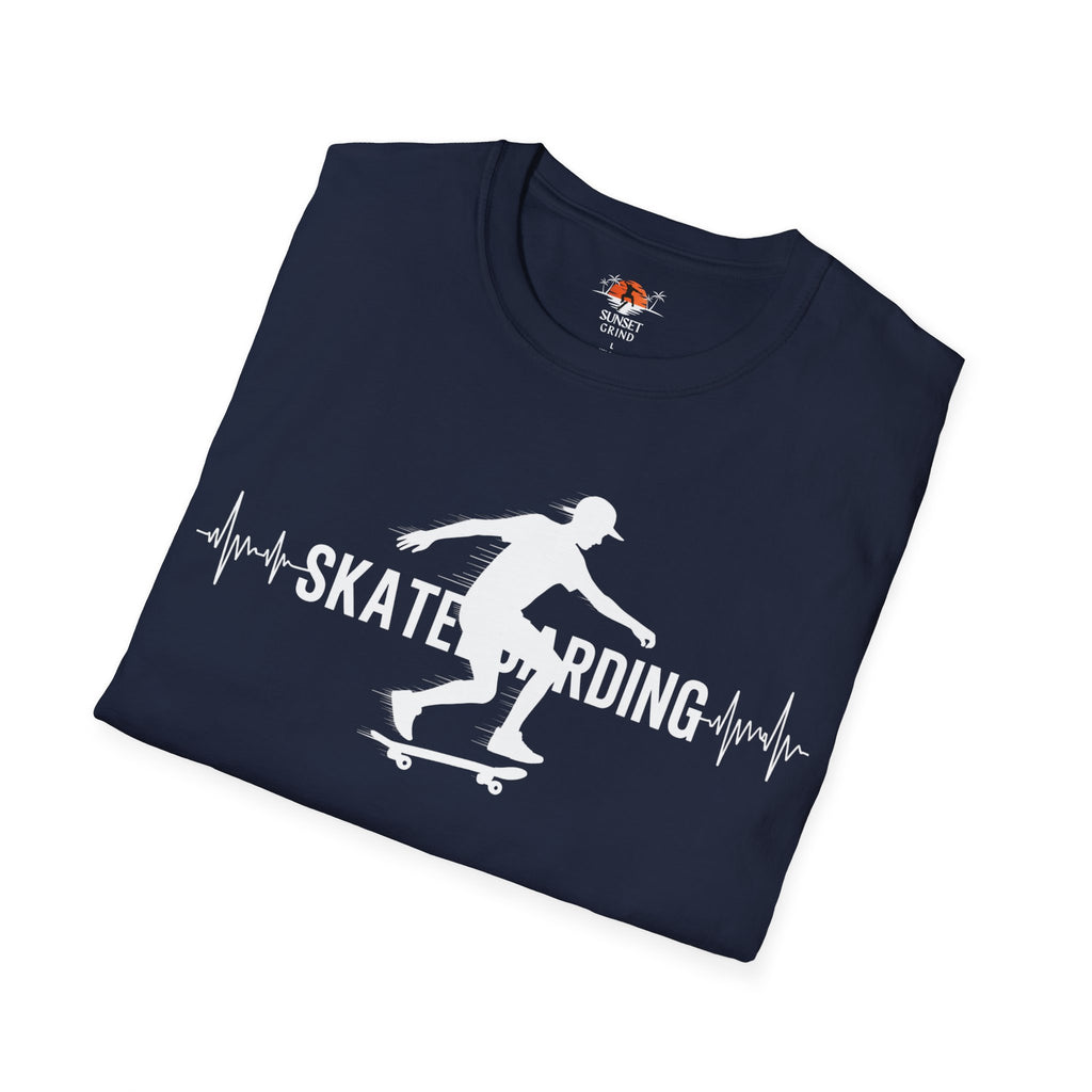 SKATER CARDIOGRAM T-Shirt
