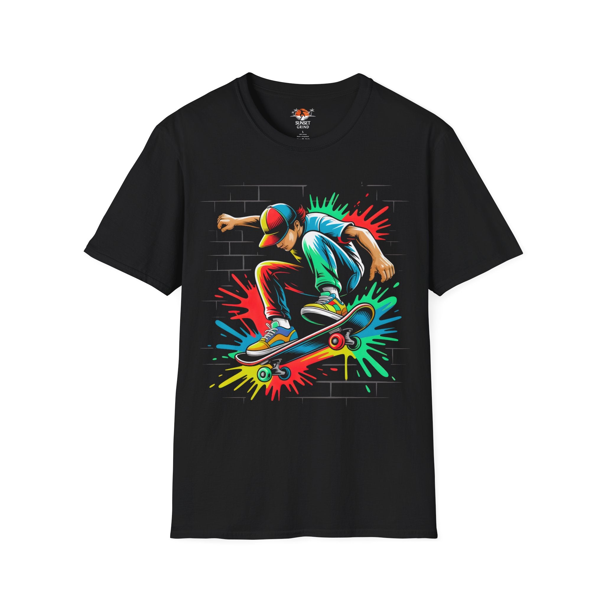 SKATEBOARDER SPLASH 2 T-Shirt