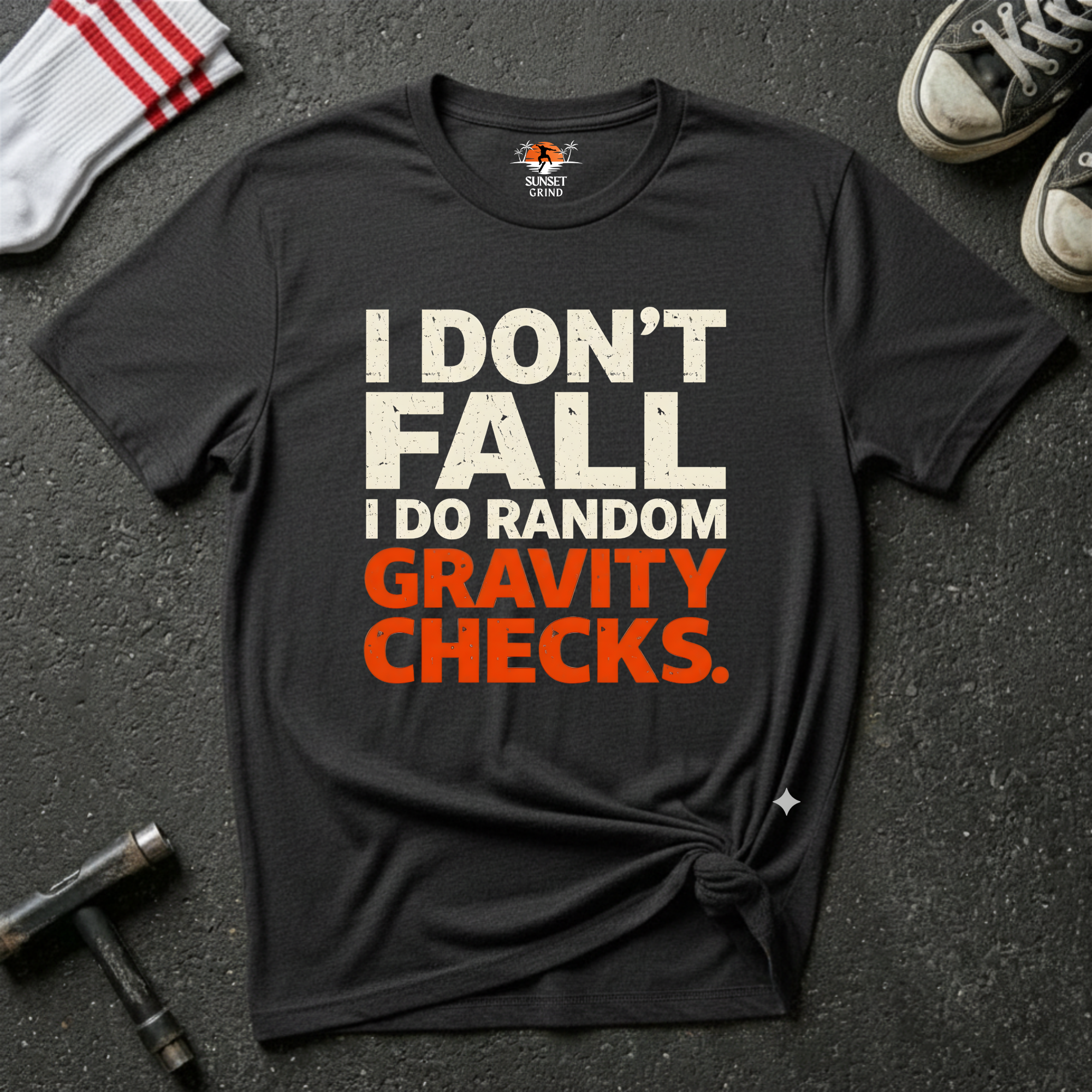 GRAVITY CHECKS-MINIMAL T-Shirt