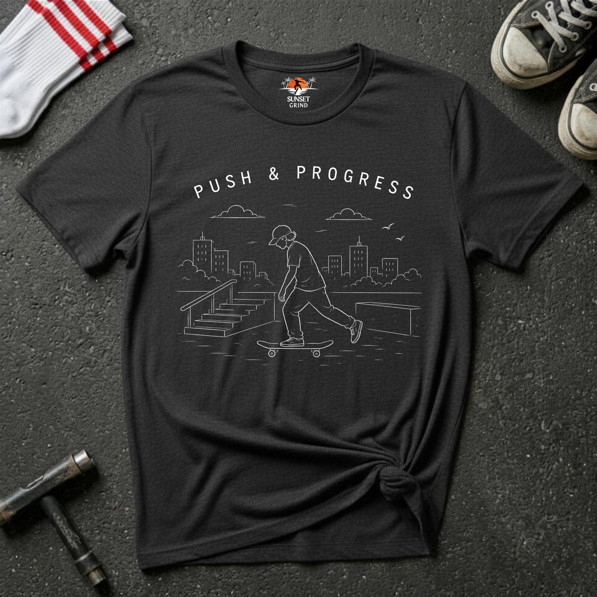PUSH & PROGRESS T-Shirt