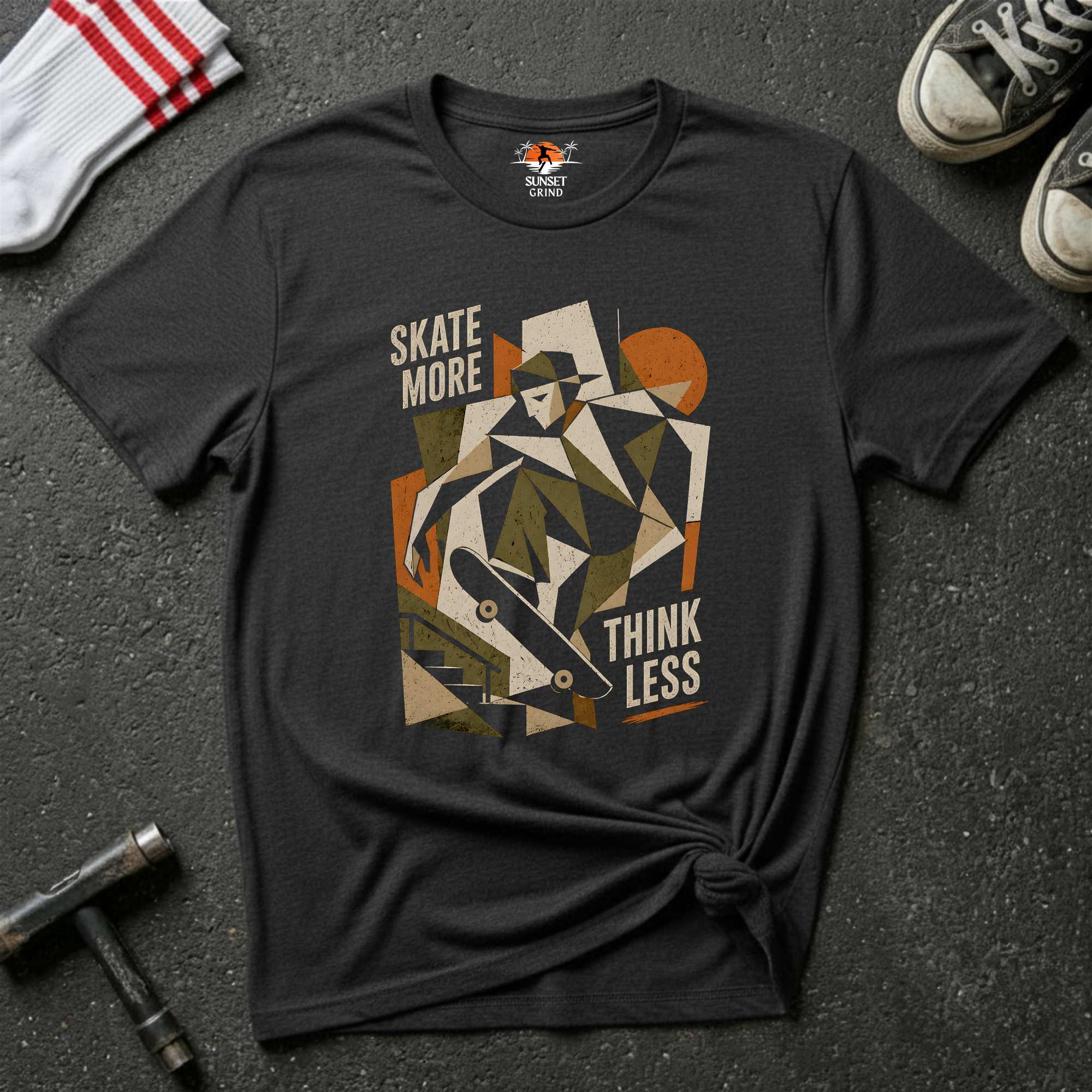 SKATE CUBISM T-Shirt