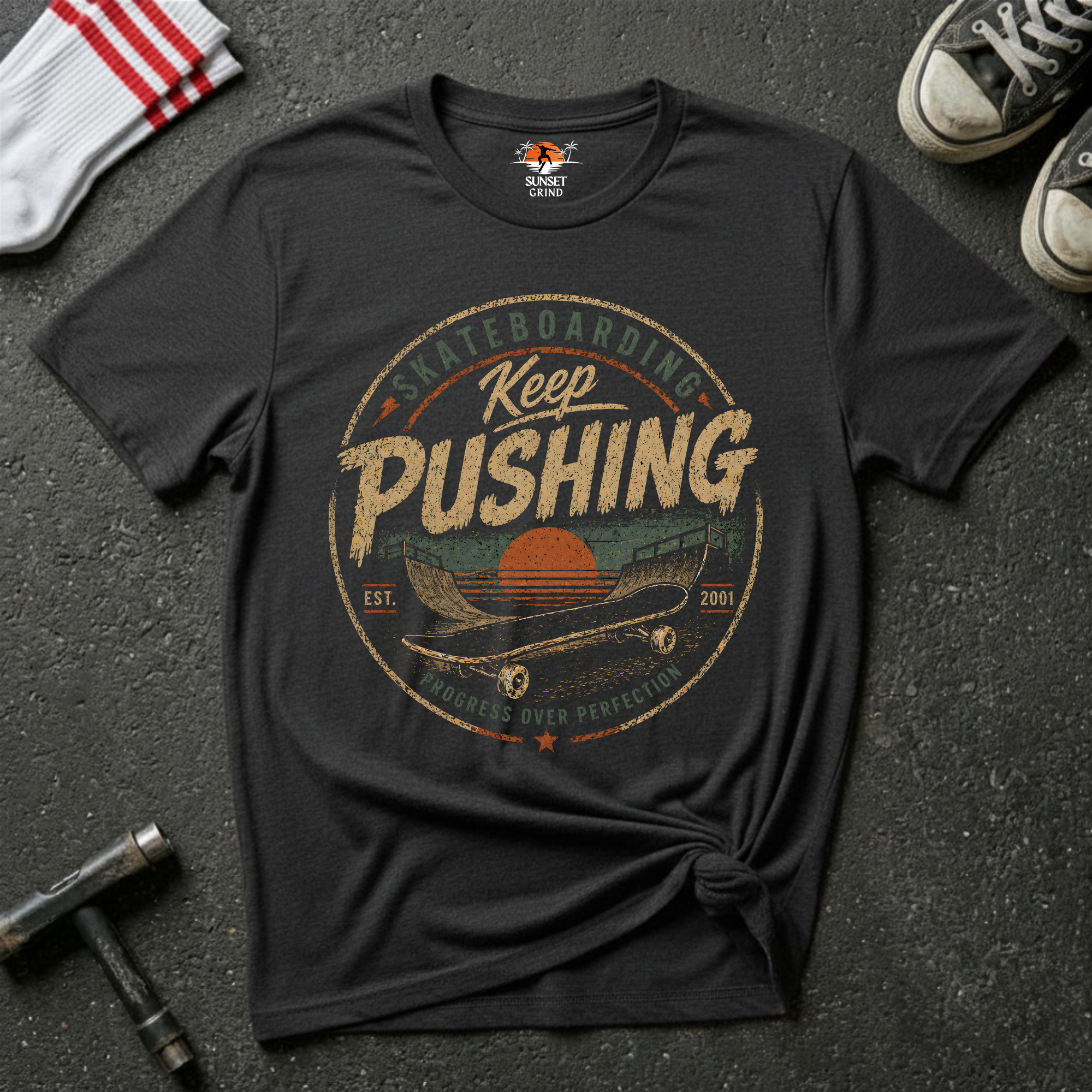 KEEP PUSHING T-Shirt