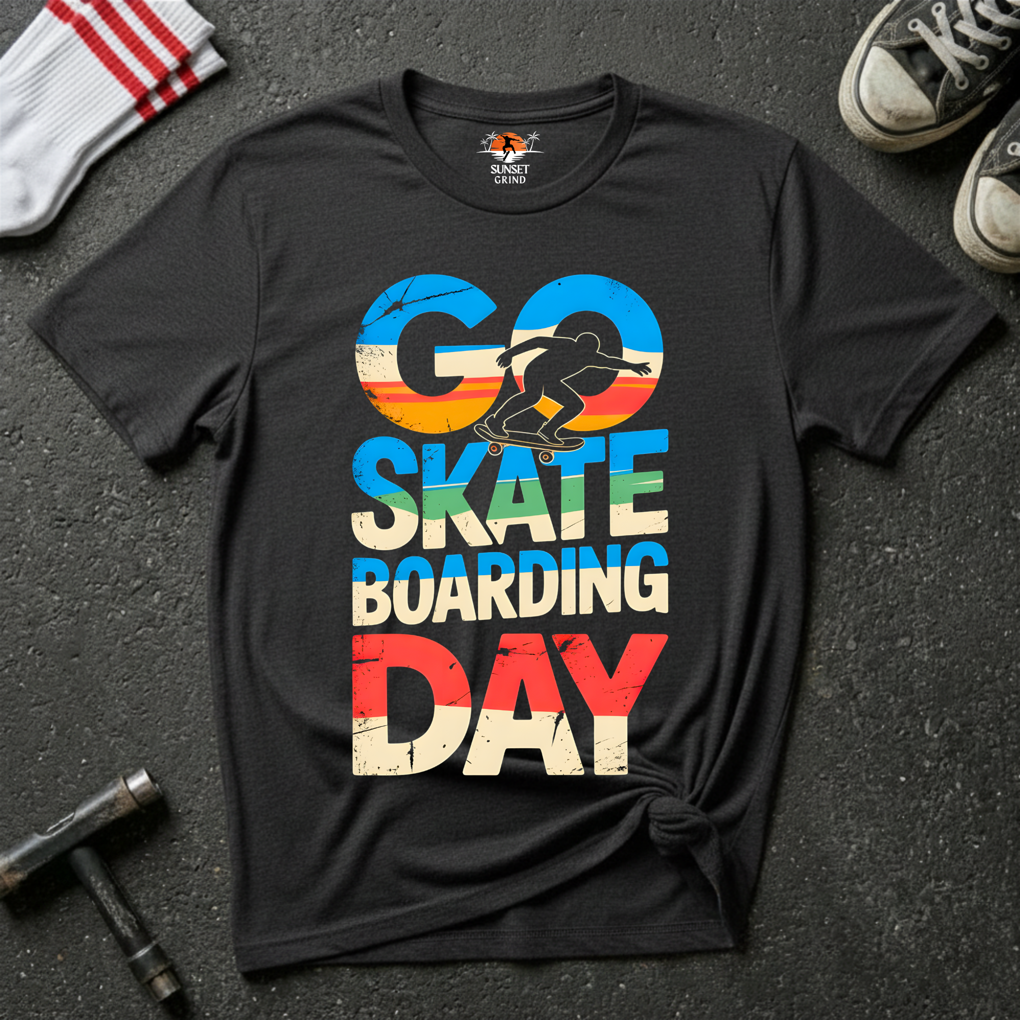GO SKATE T-Shirt