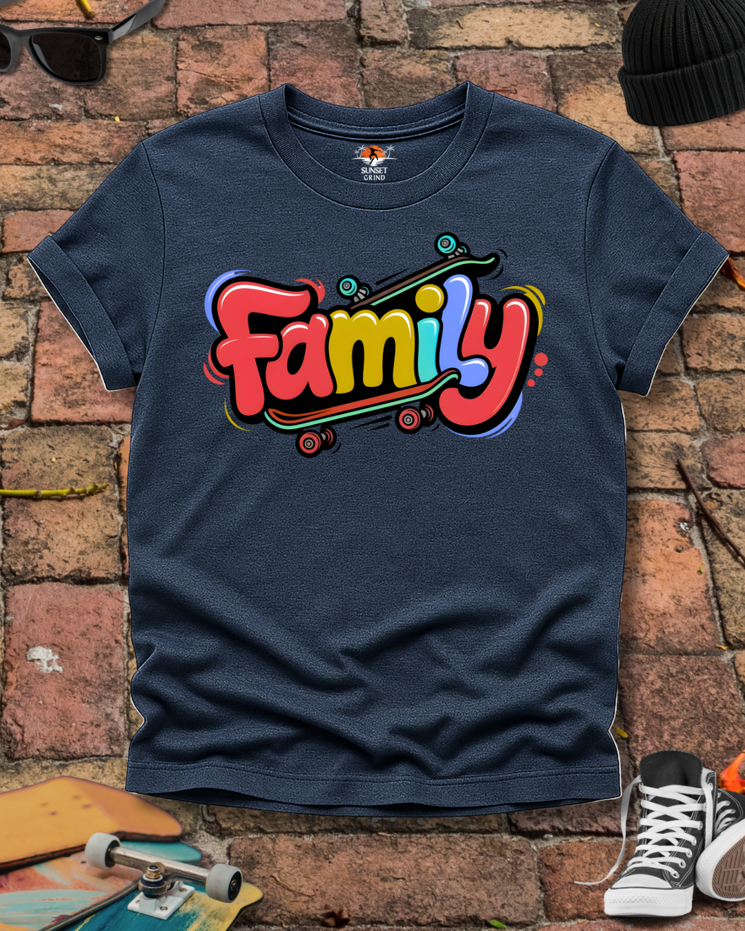 Skater Family T-Shirt