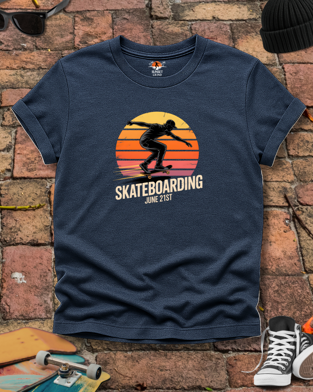 SKATEBOARDING JUNE 21ST T-Shirt