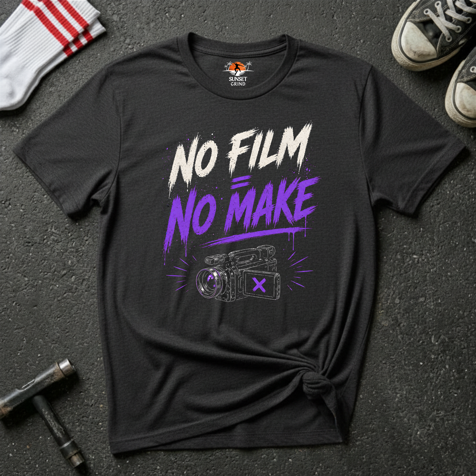 NO FILM=NO MAKE T-Shirt