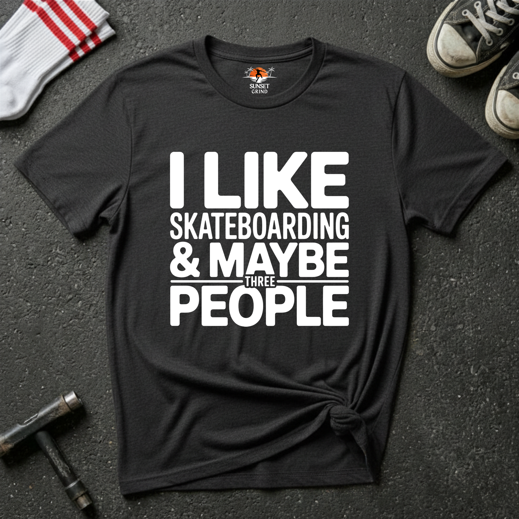 MAYBE THREE PEOPLE T-Shirt